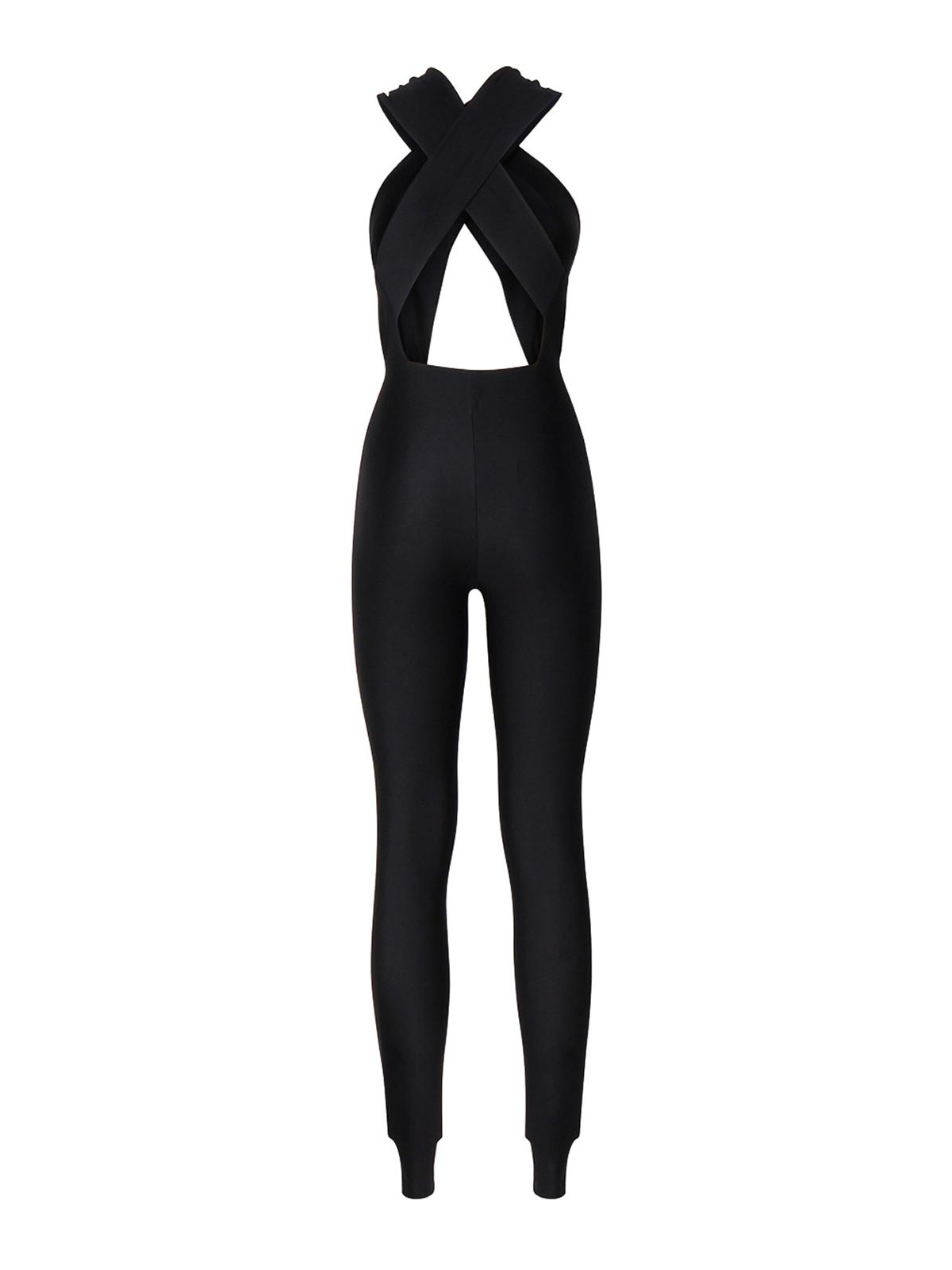 Shop The Andamane One-piece Jumpsuit With Banded Top In Black