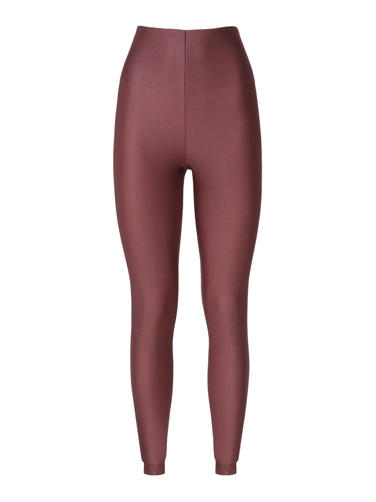 Shop The Andamane High-waisted Leggings In Marrón