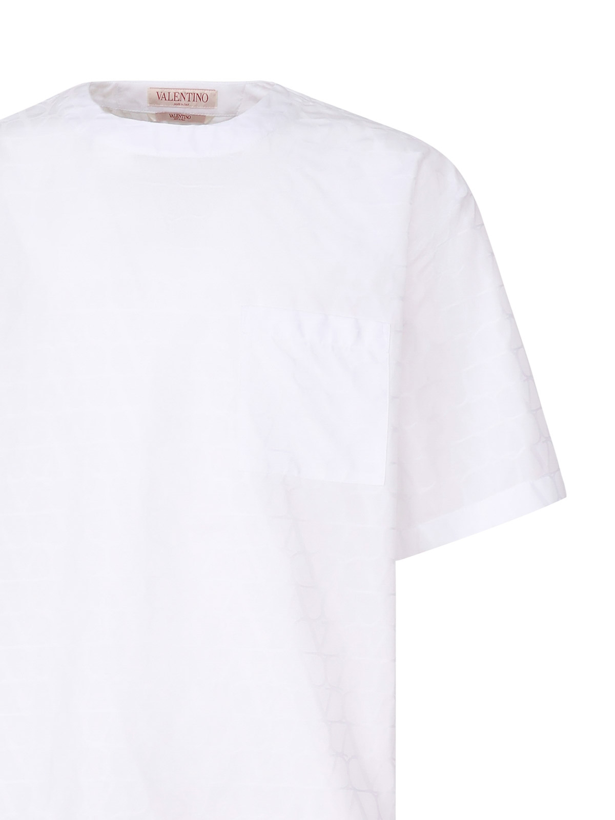 Shop Valentino Camiseta - Blanco In White