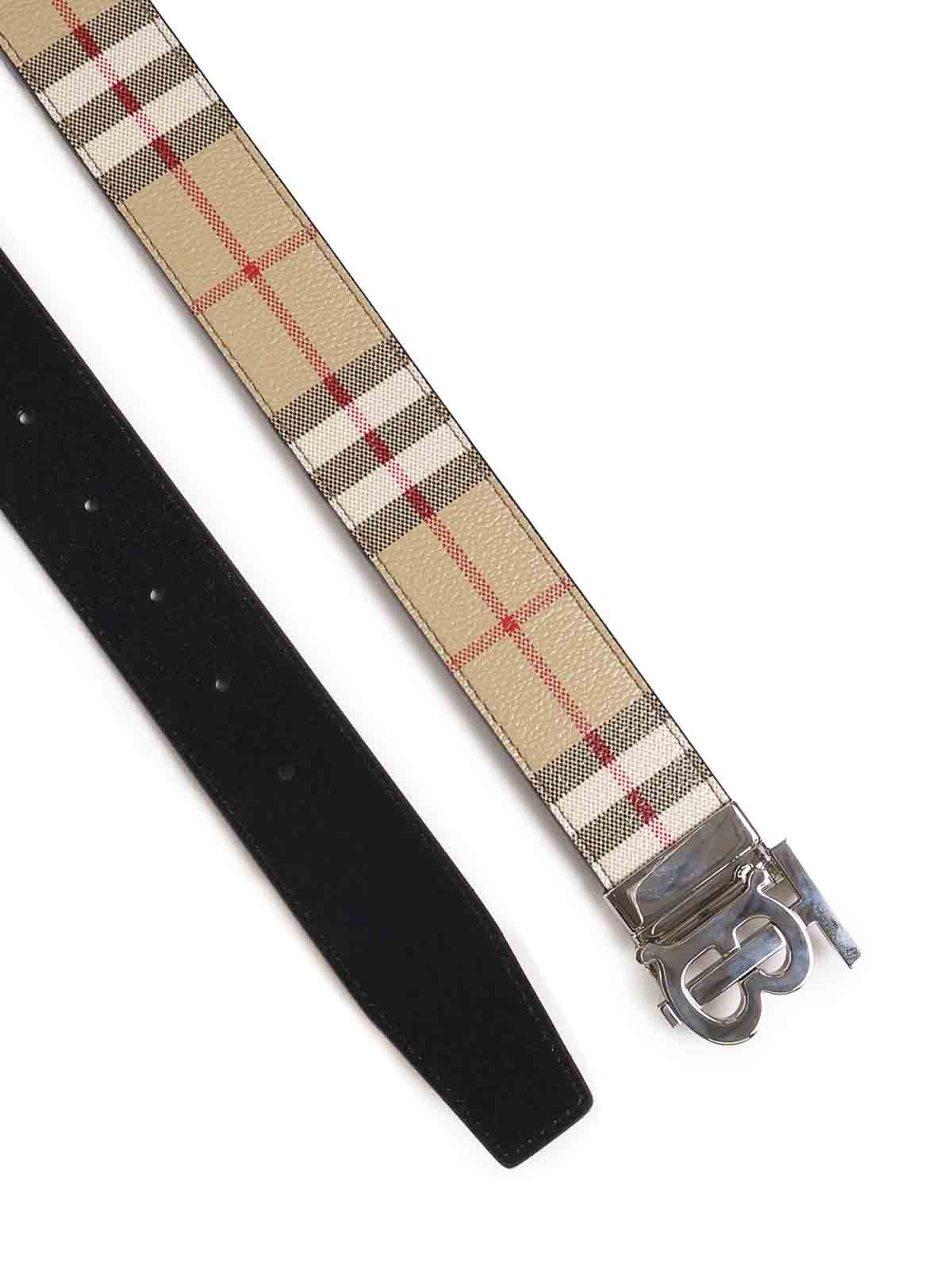 新品】【アウトレット品】 BURBERRY バーバリー レザーベルト