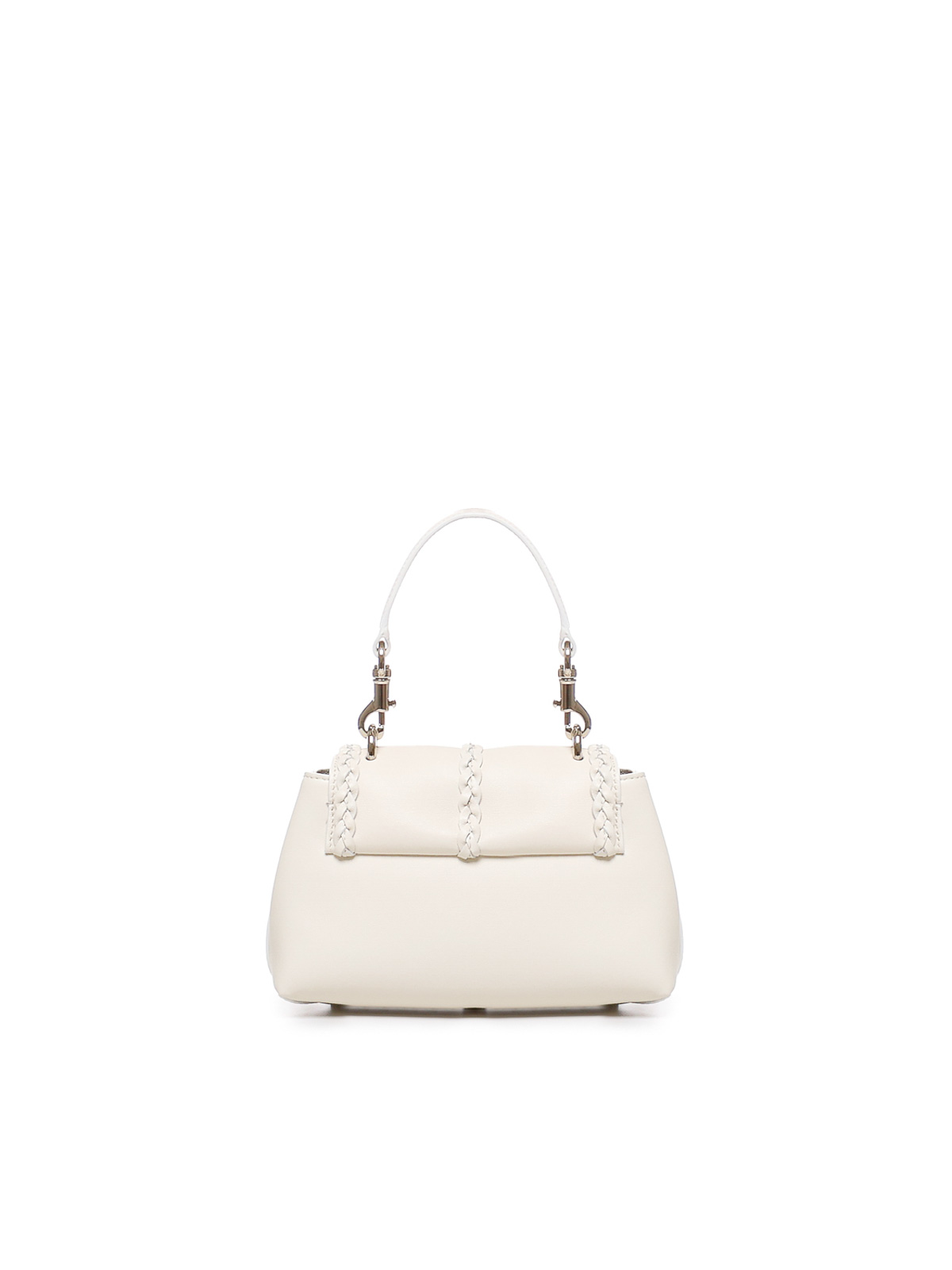 Shop Chloé Penelope Mini Shoulder Bag In White