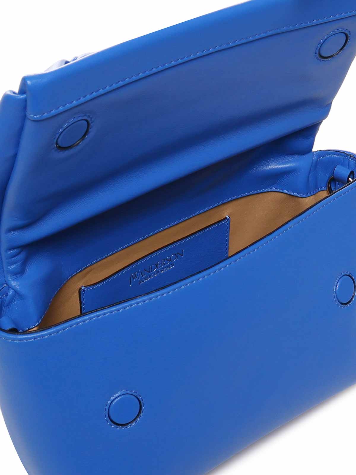 Shop Jw Anderson Twister Midi Bag In Blue