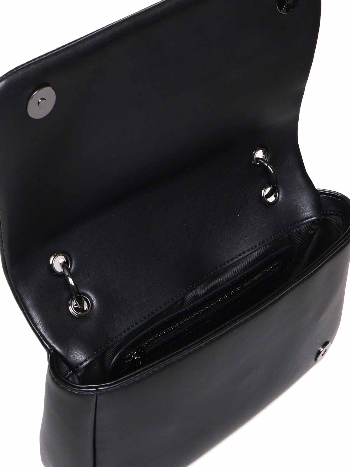 Shop Love Moschino Love Shoulder Bag In Black