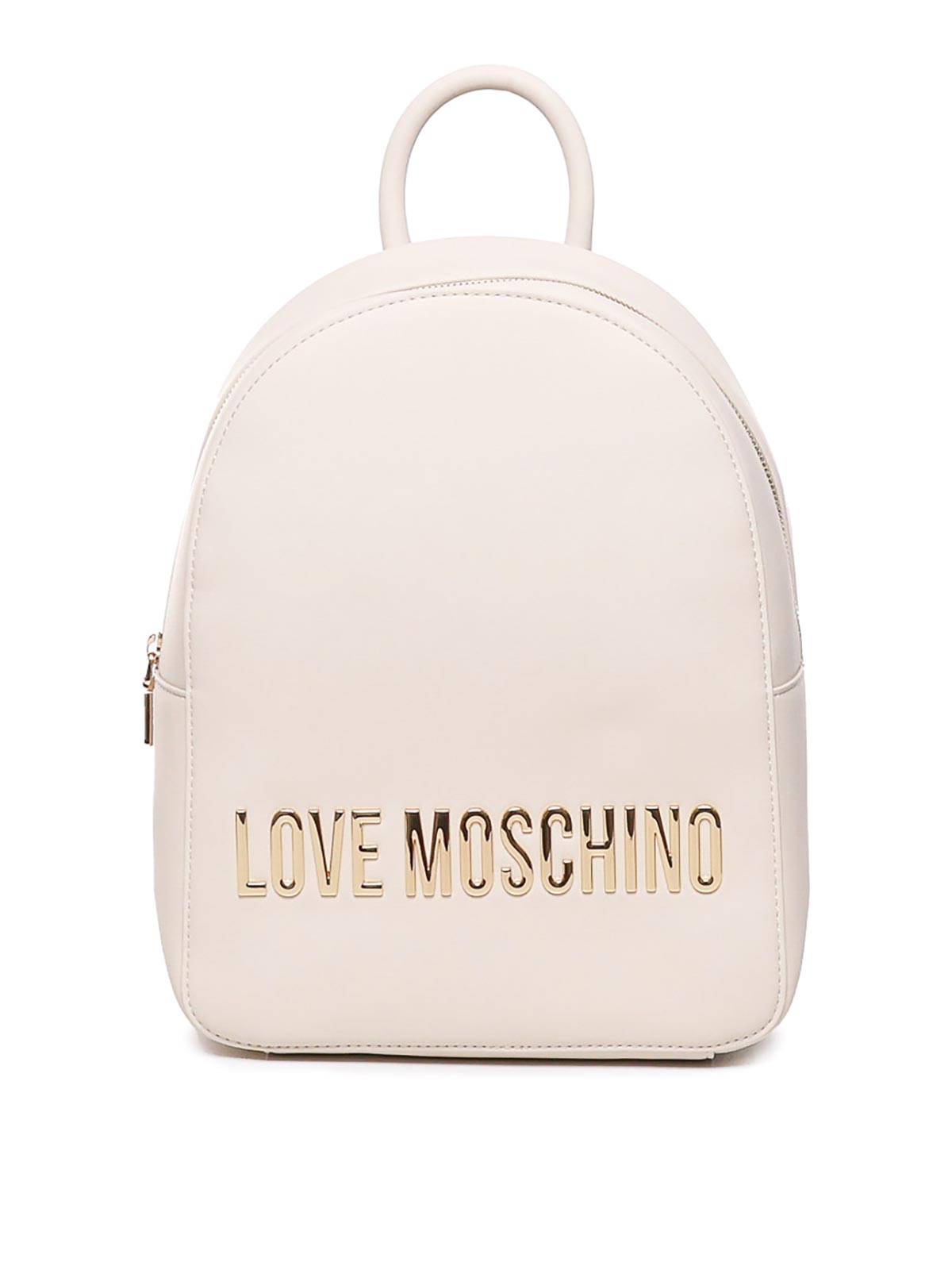 Love Moschino Logo-lettering Backpack In White