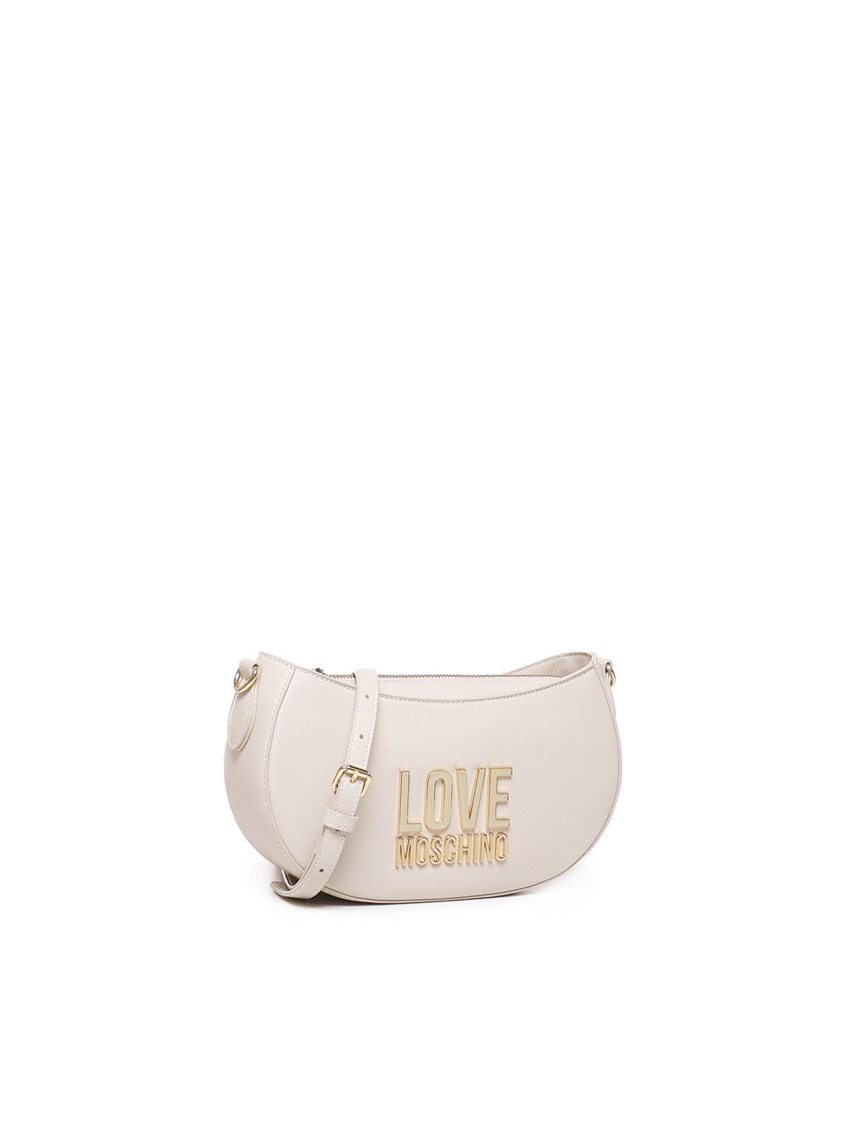 Shop Love Moschino Jelly Shoulder Bag In White