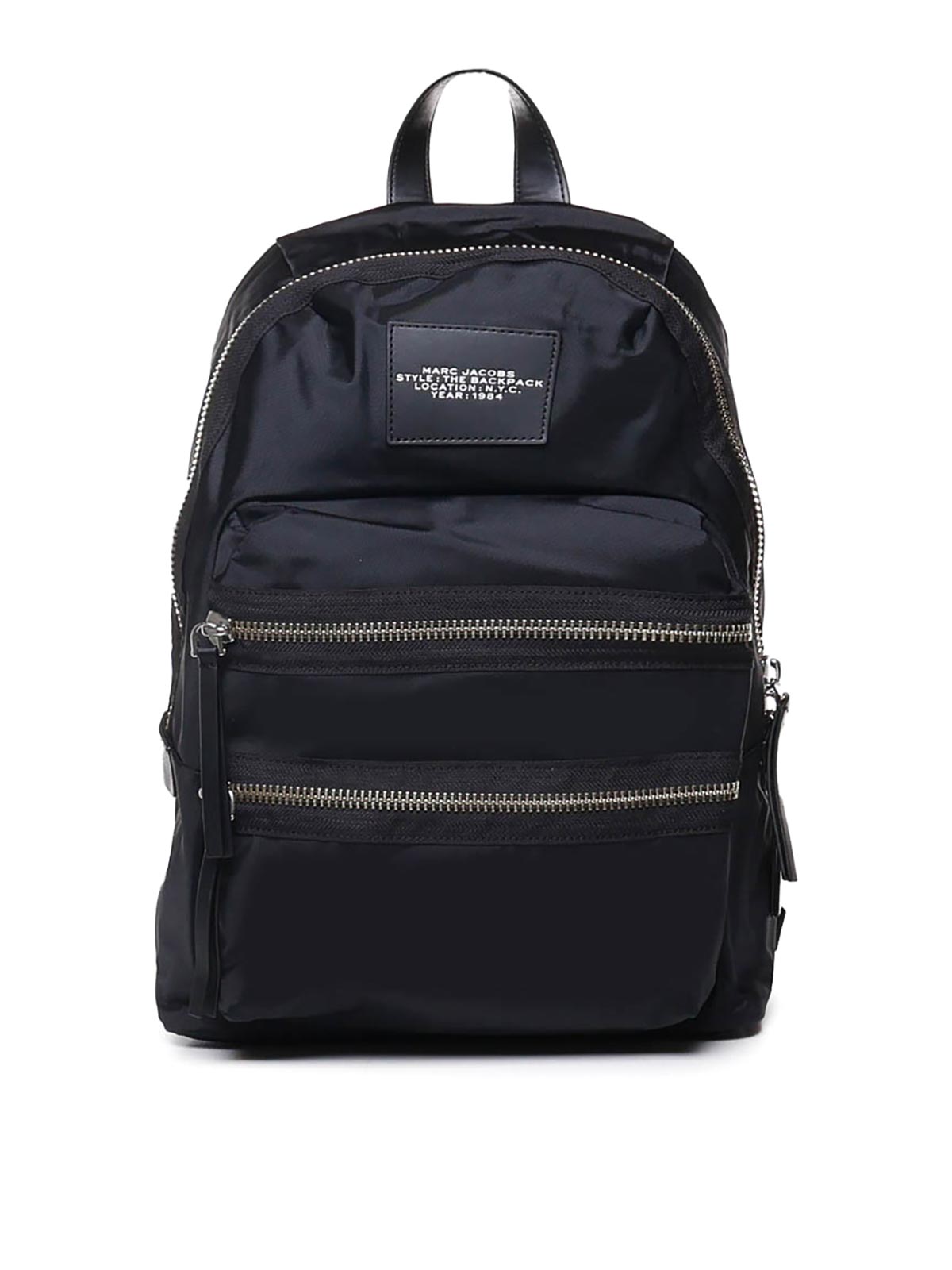 Marc Jacobs The Large Backpack Backpack With Zip In Black