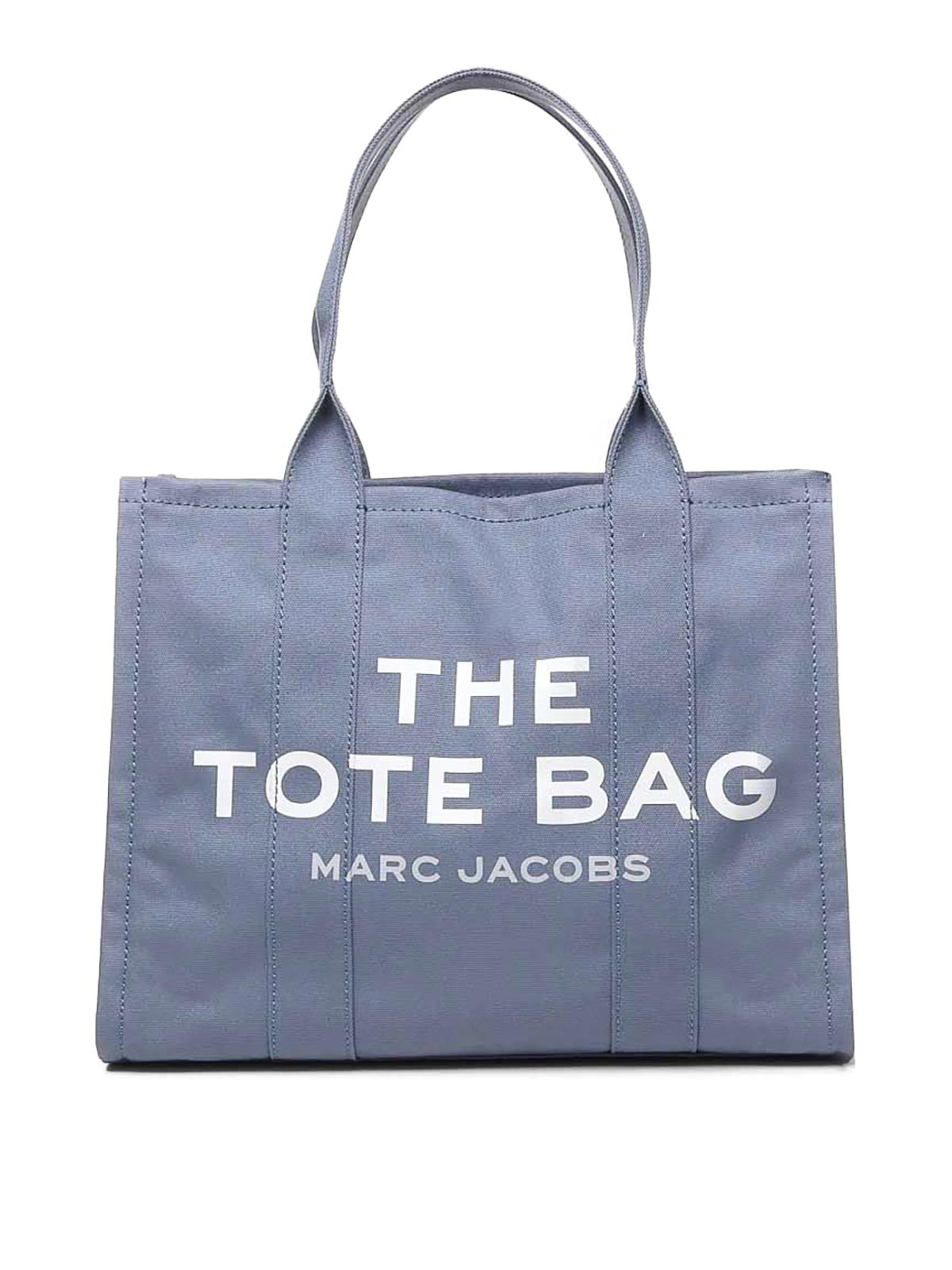 Marc Jacobs The Tote Bag In Cotton In Blue