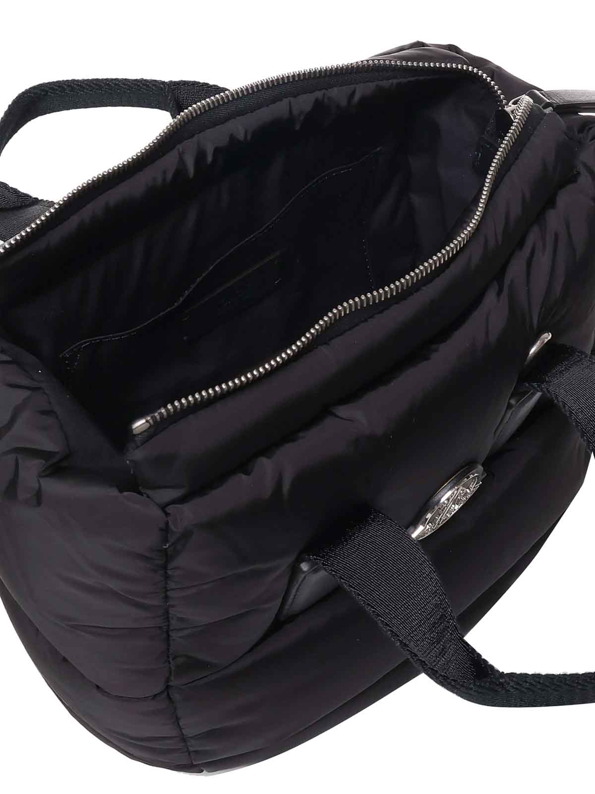 Shop Moncler Caradoc Mini Tote Bag In Black