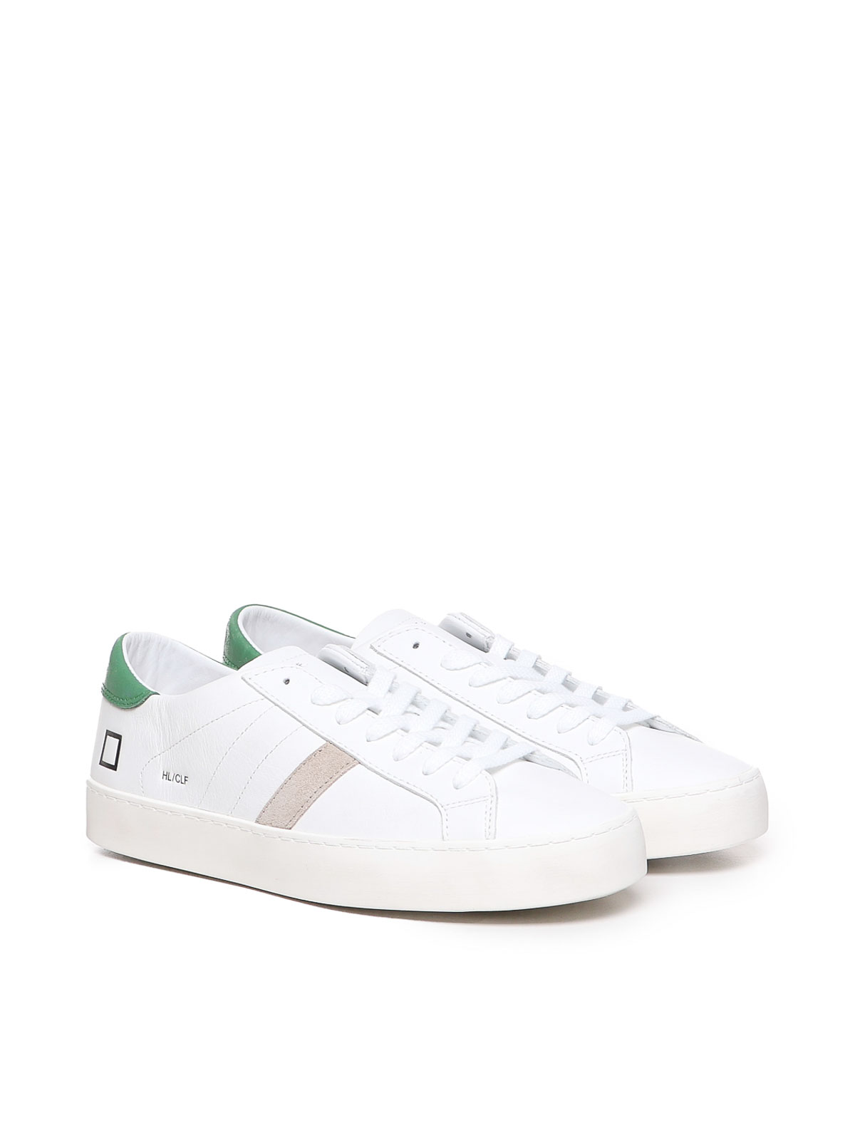 Shop Date Court Mono Sneakers In White