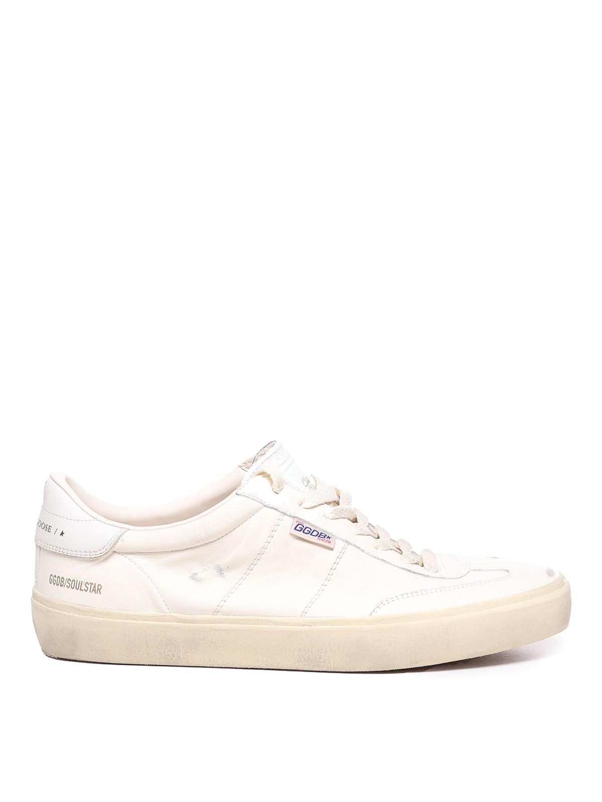 Shop Golden Goose Soul Star Sneakers In White