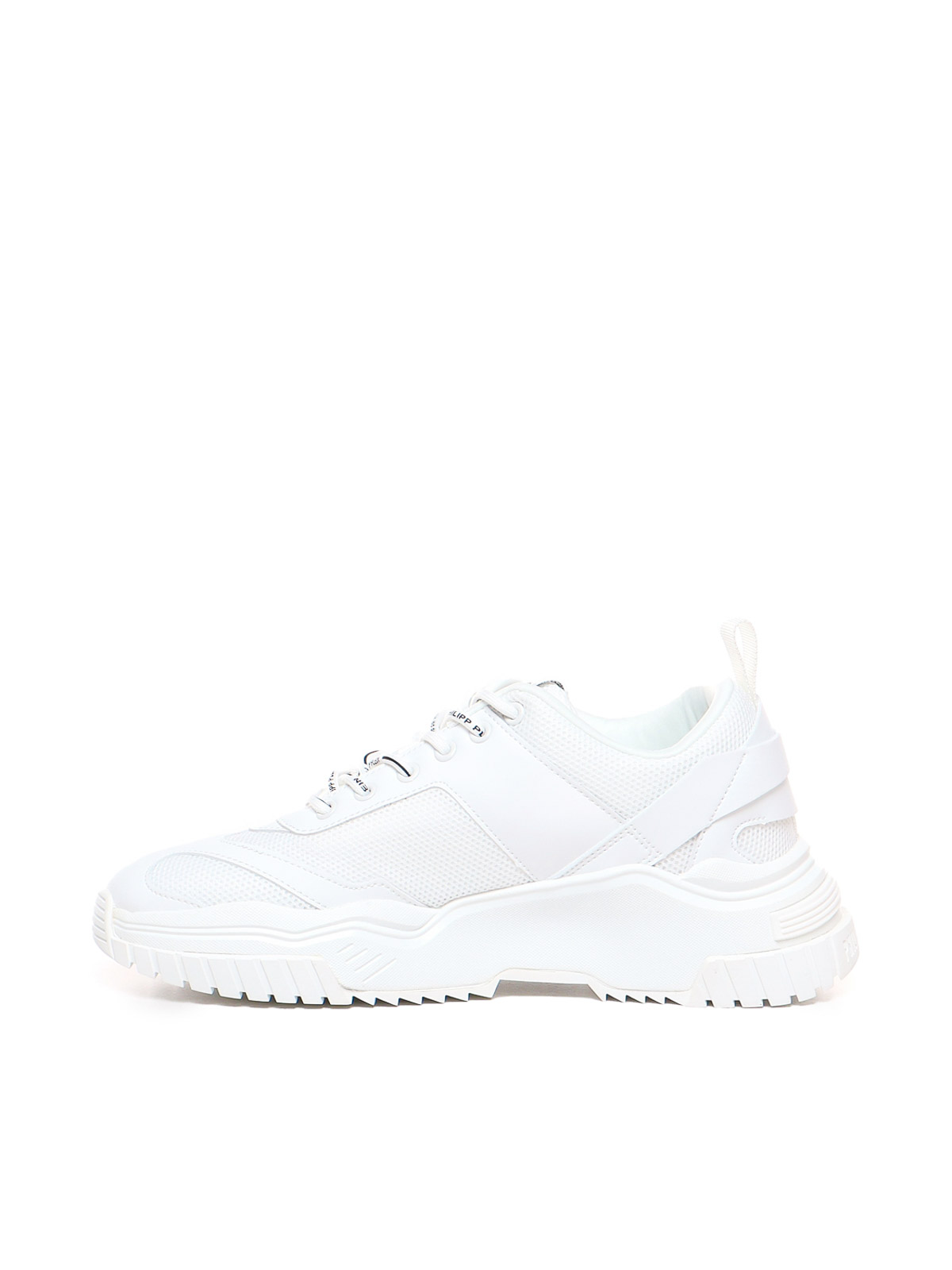 Shop Philipp Plein Sneakers Predartor In Polyurethane In White