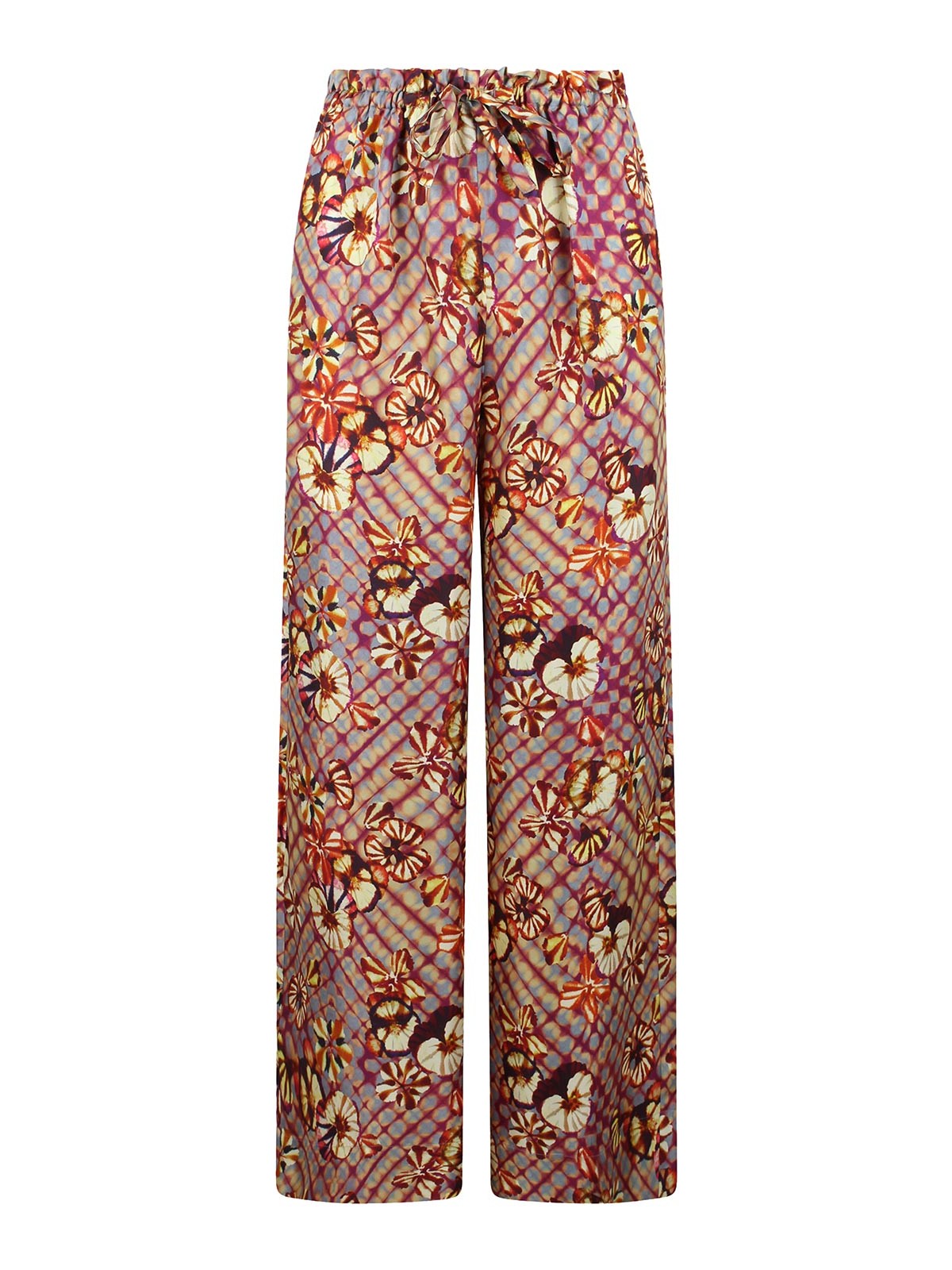 Ulla Johnson Sawyer High Waist Pants In Multicolour