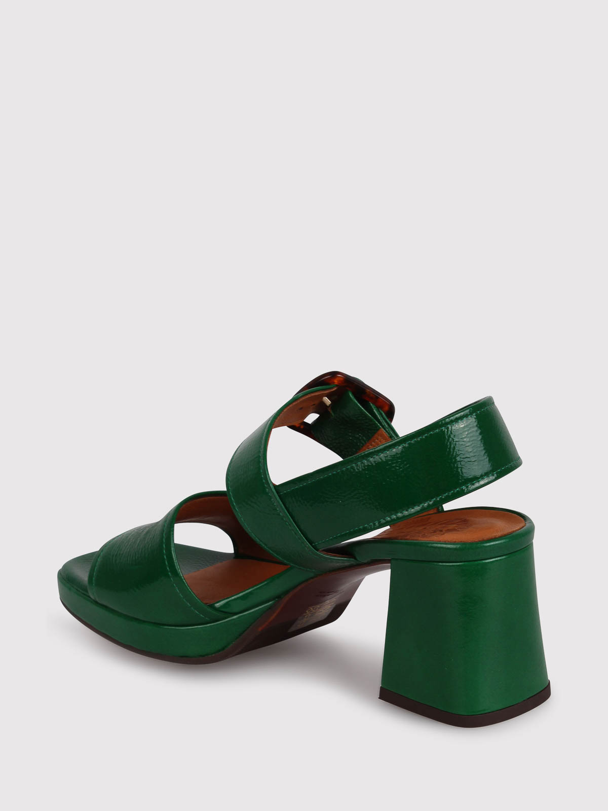 Shop Chie Mihara Ginka Sandals 75mm In Green