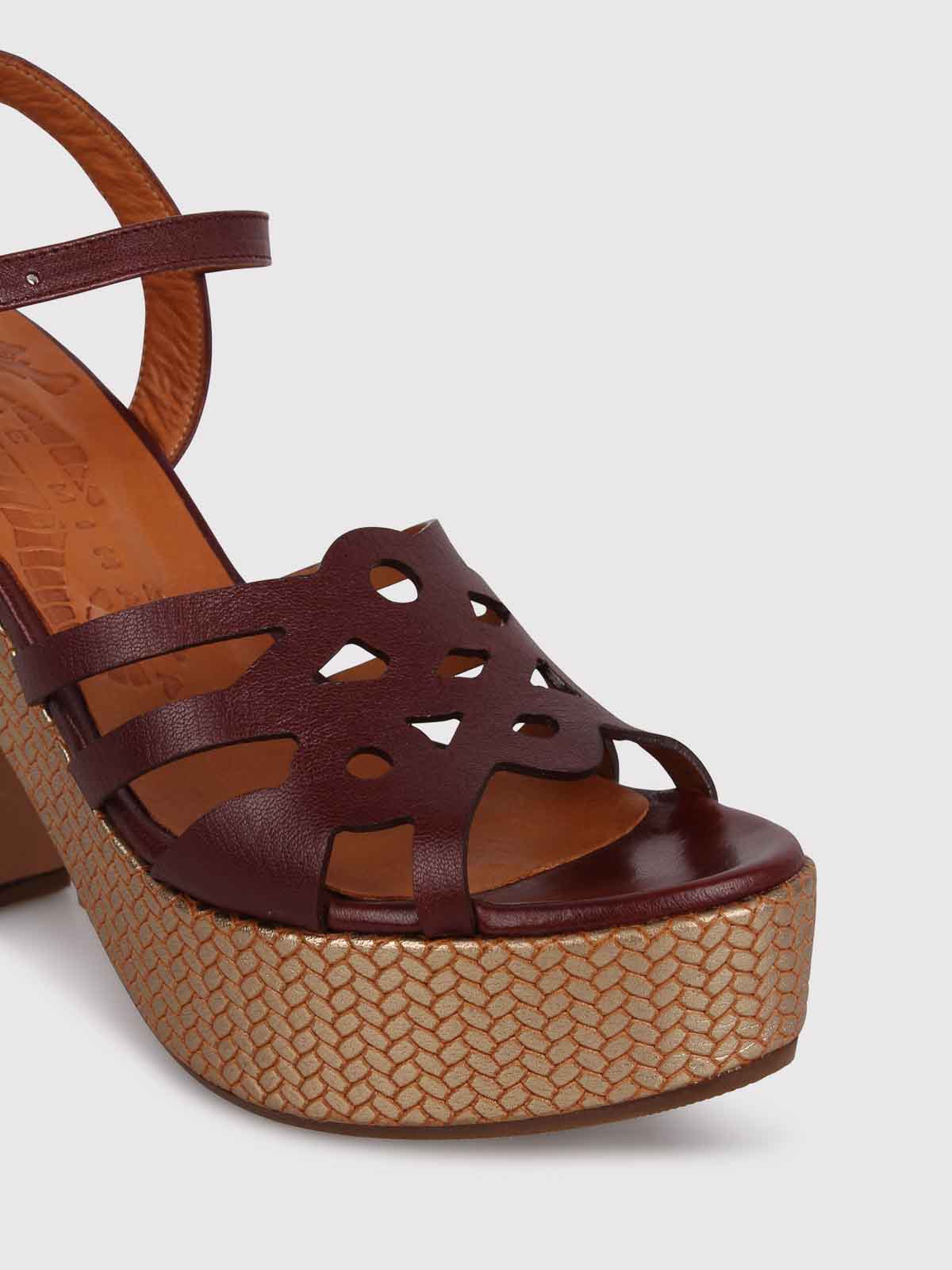 Shop Chie Mihara Jelele Sandals In Brown