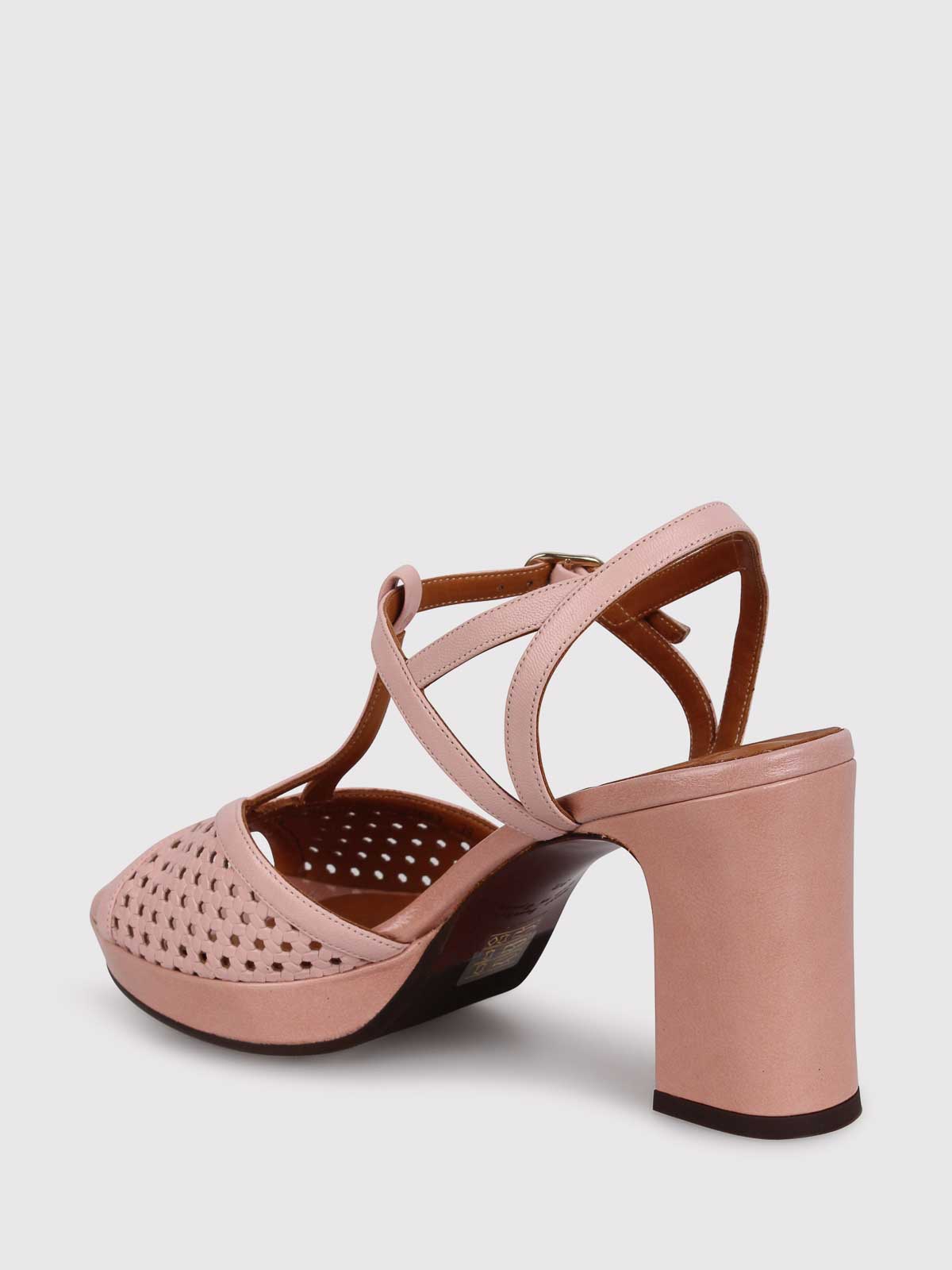 Shop Chie Mihara Wicker Kegy Sandals In Pink