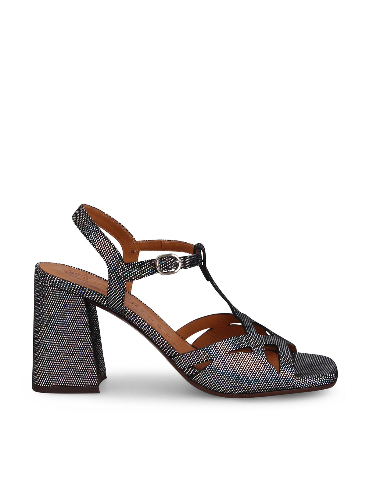 Chie Mihara Plau 90mm Sandals In Silver