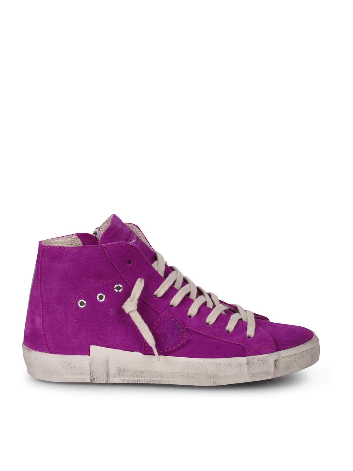 Philippe Model Paris Sneaker With Application In Pink