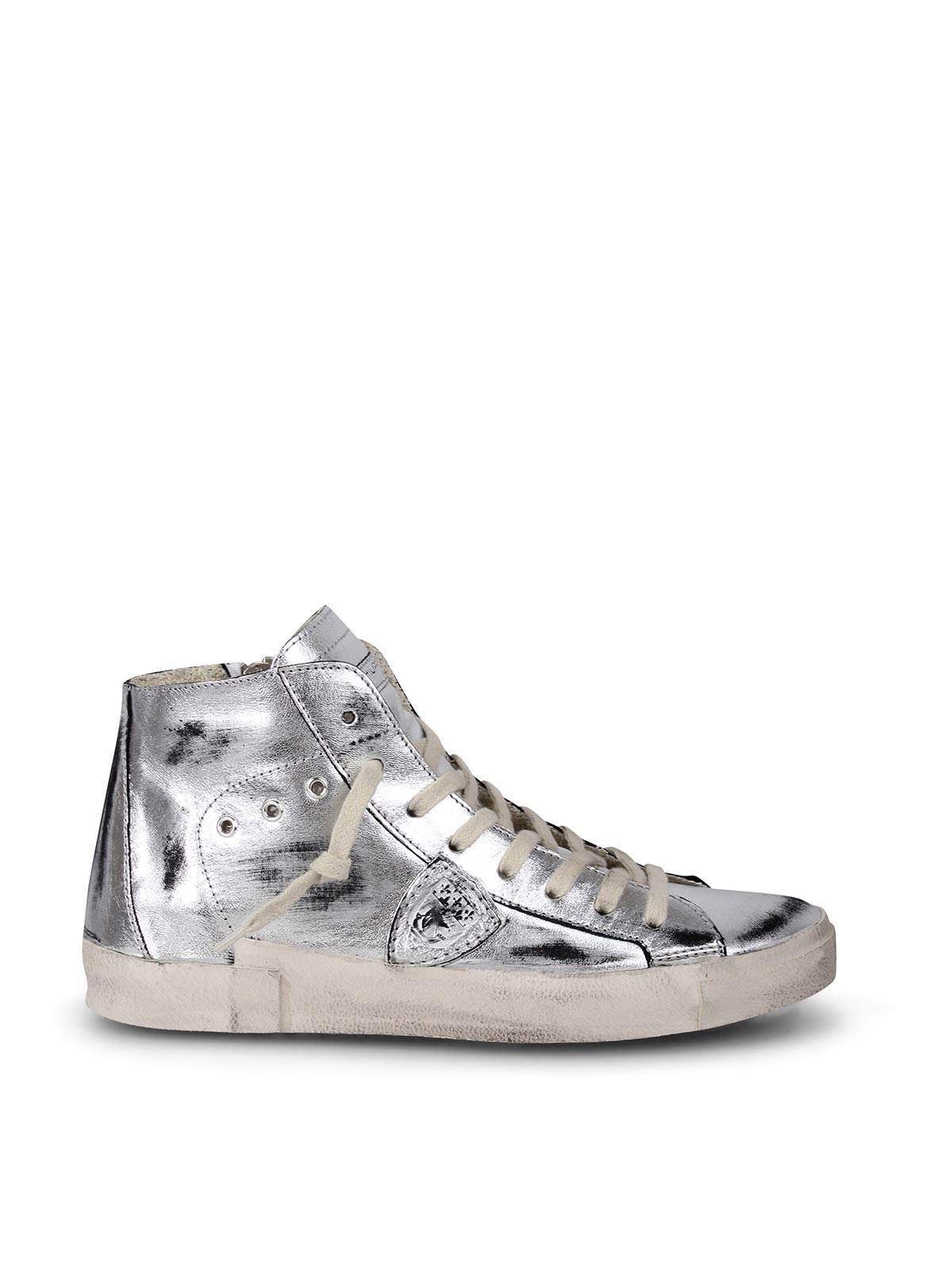 Philippe Model Sneakers Alte Prsx High In Silver