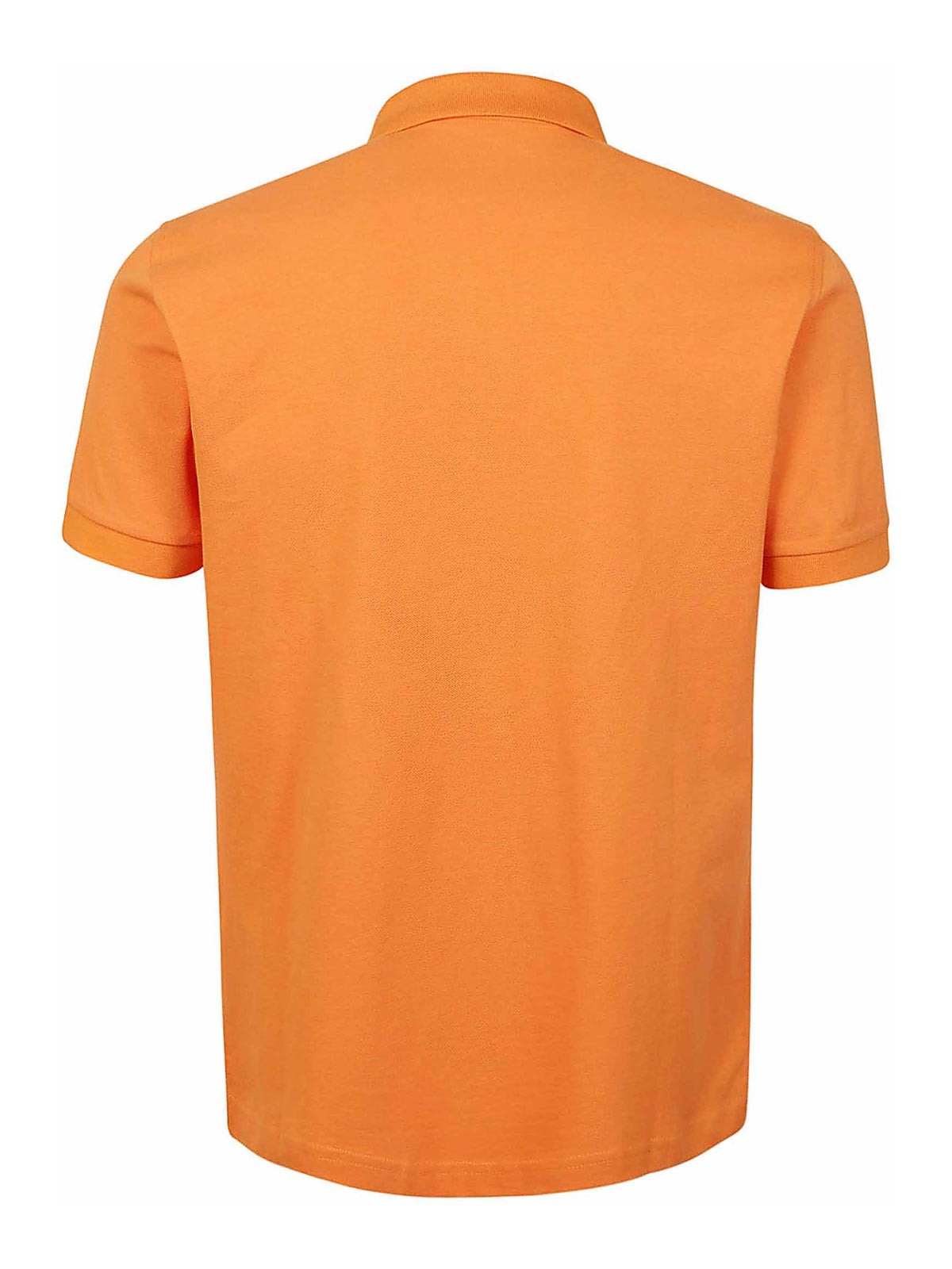 Shop Fay Polo Shirt In Orange