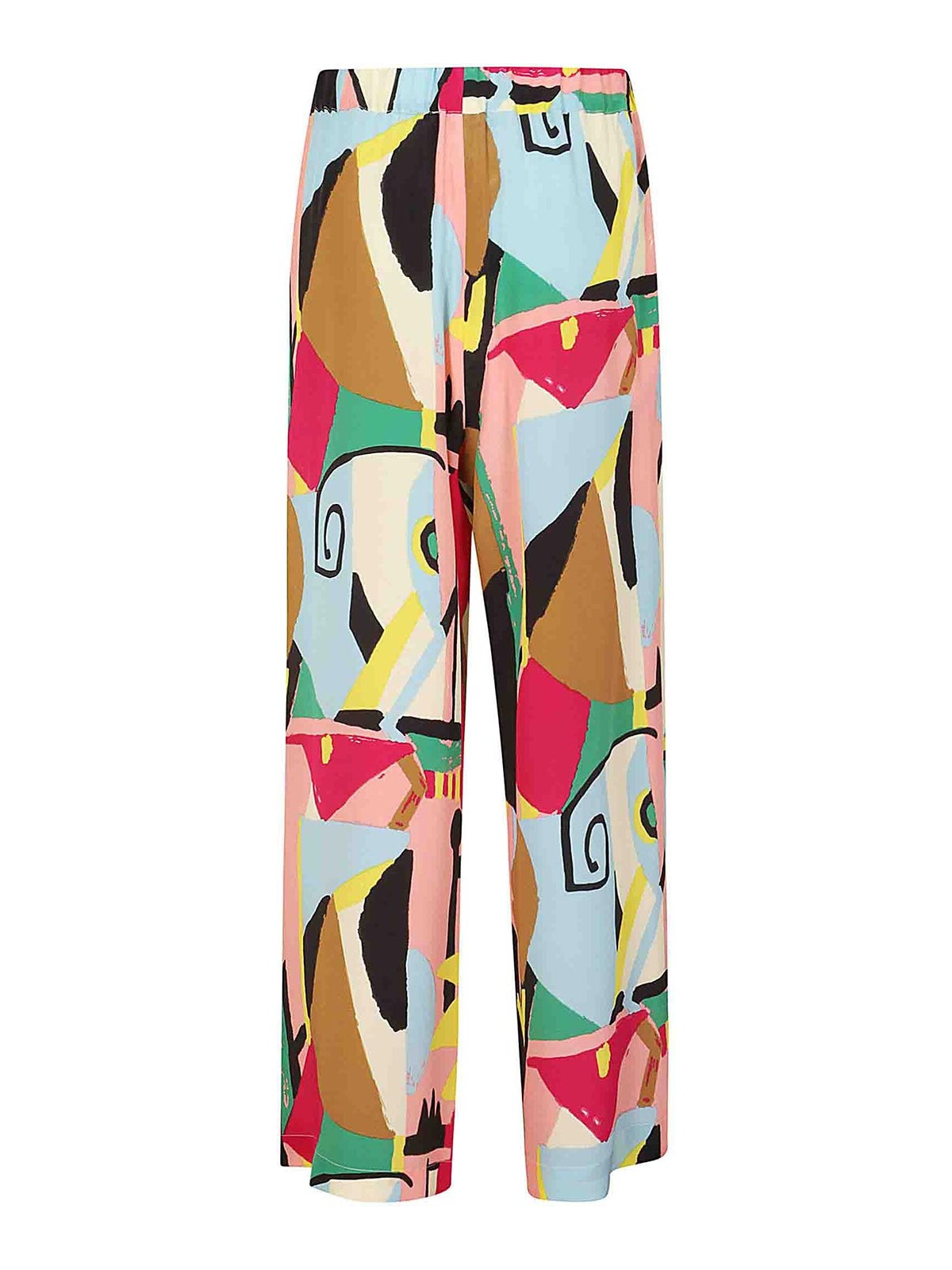 Shop Weekend Max Mara Pants In Multicolour