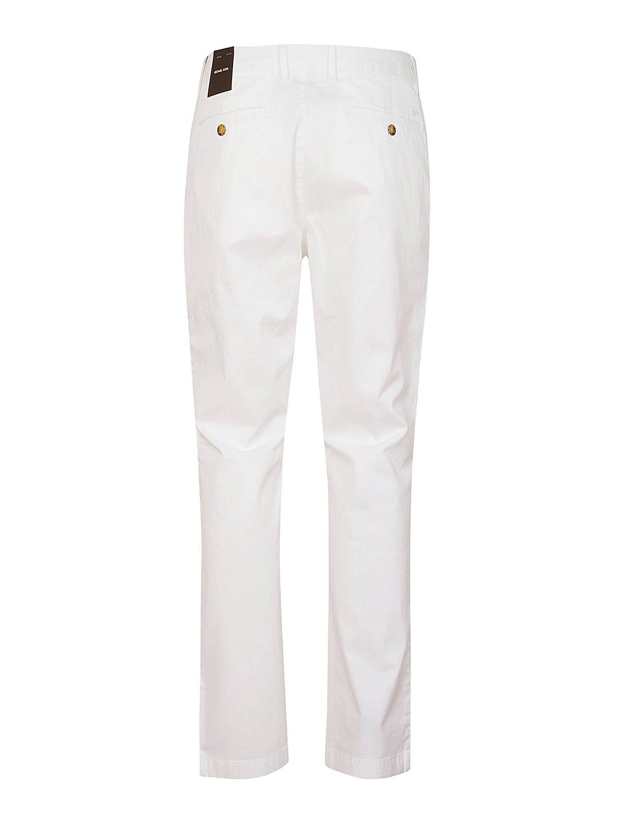 Shop Michael Kors Trousers In White