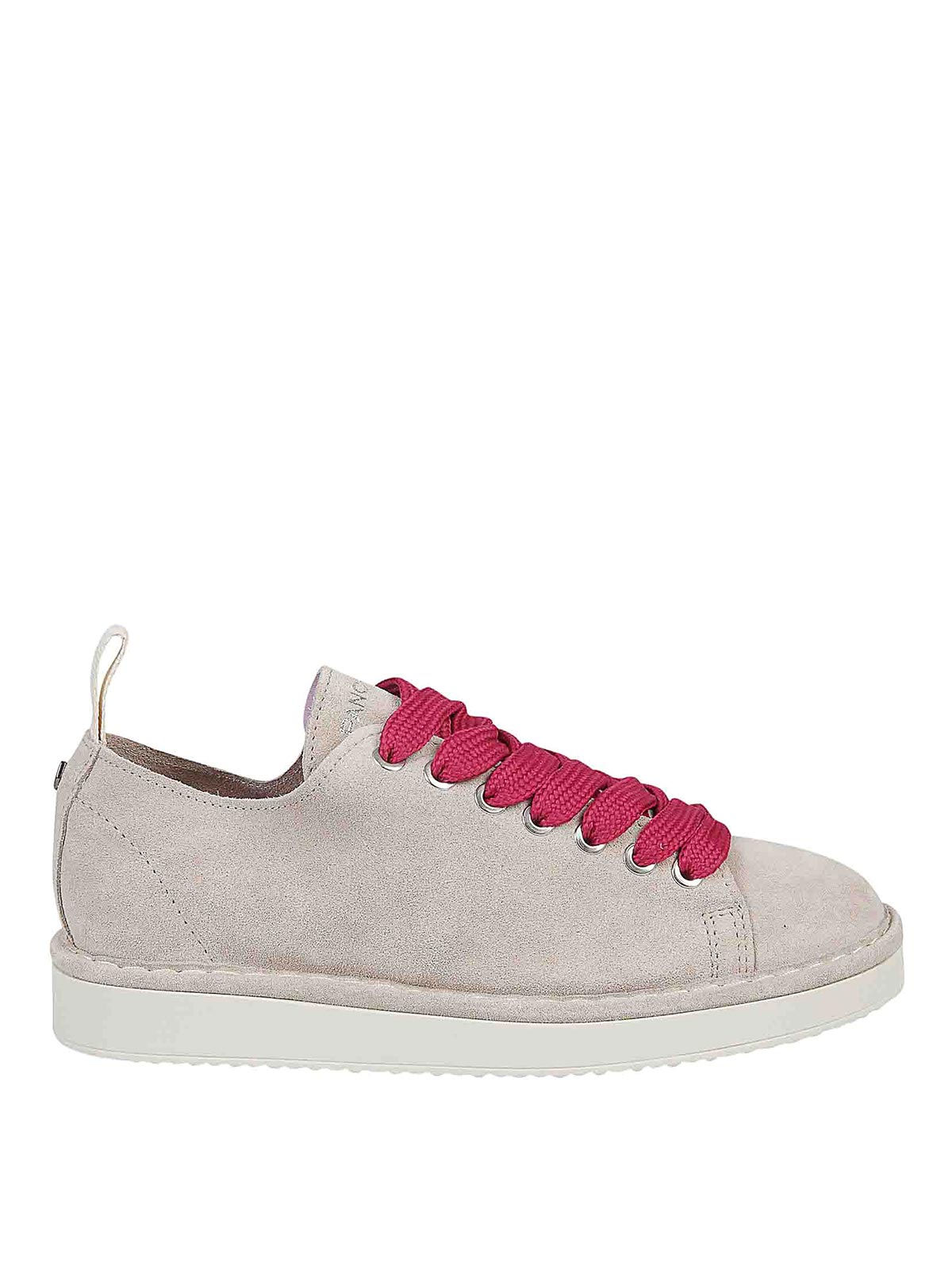 Shop Pànchic Lace-up Shoe In Grey