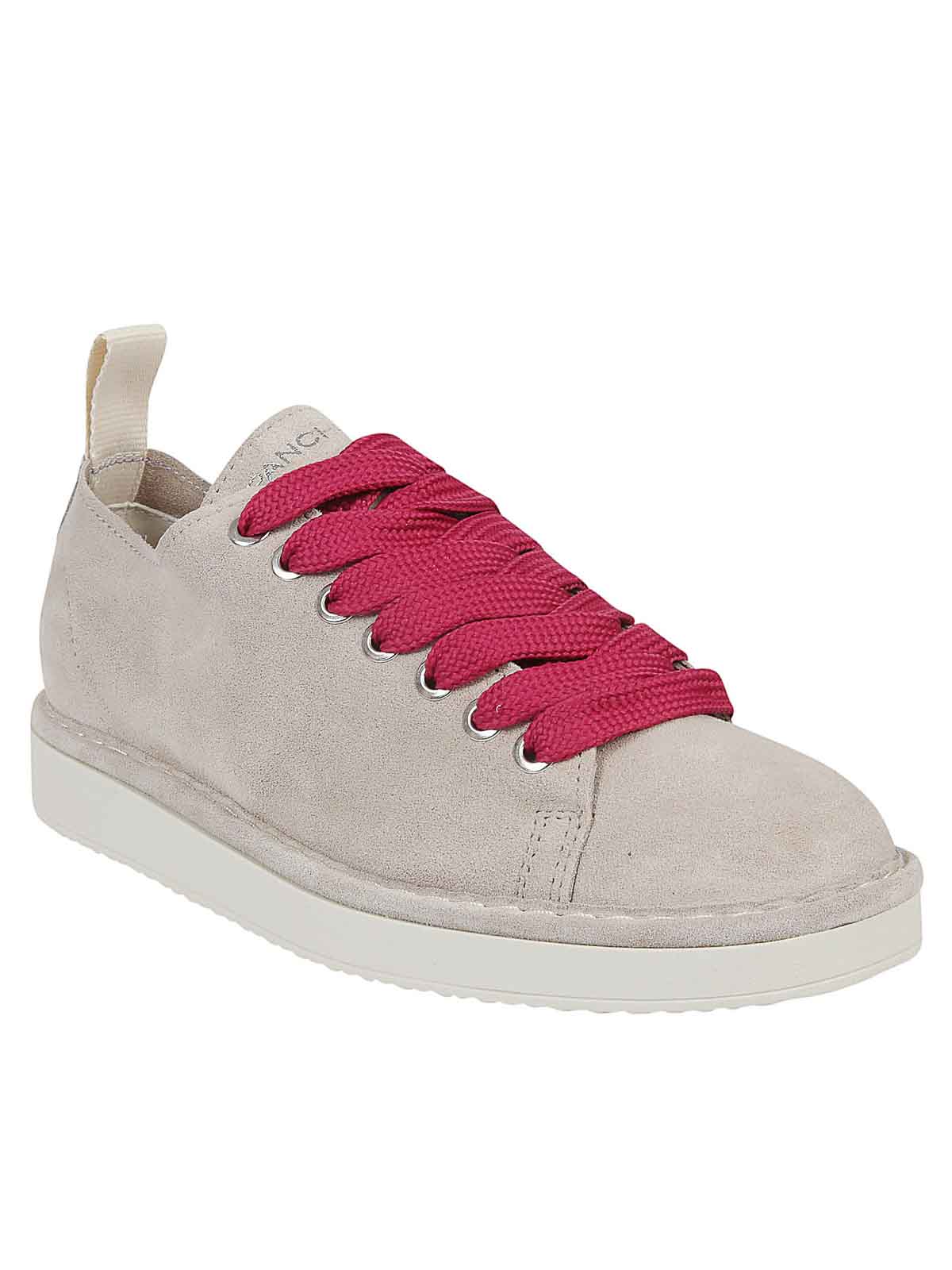 Shop Pànchic Lace-up Shoe In Grey