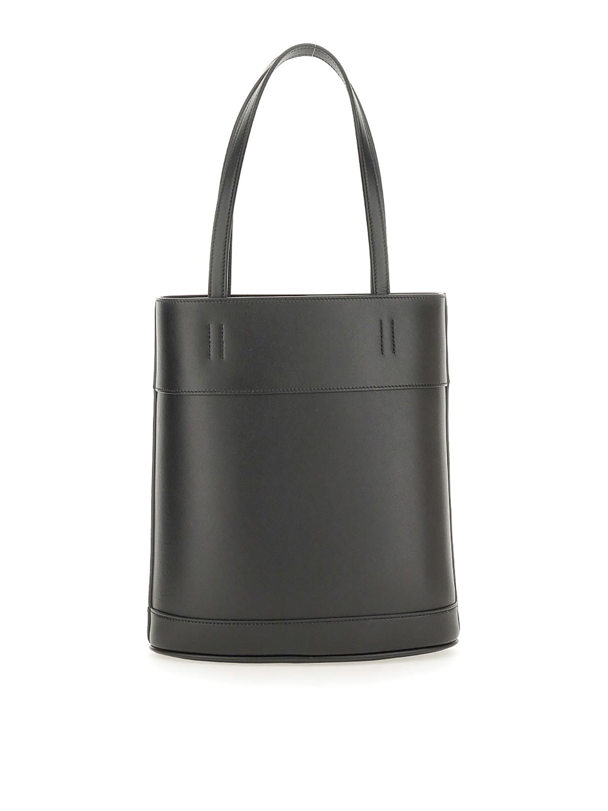 Shop Ferragamo Charming Tote Bag  Small In Black