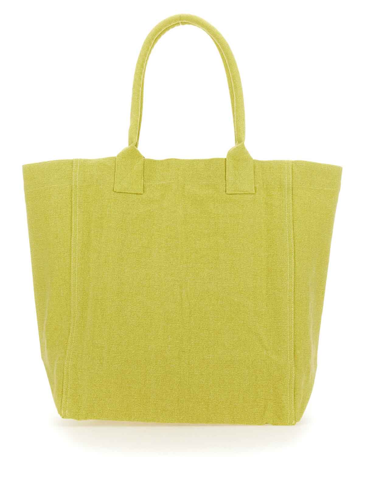 Shop Isabel Marant Yenky Tote Bag In Yellow