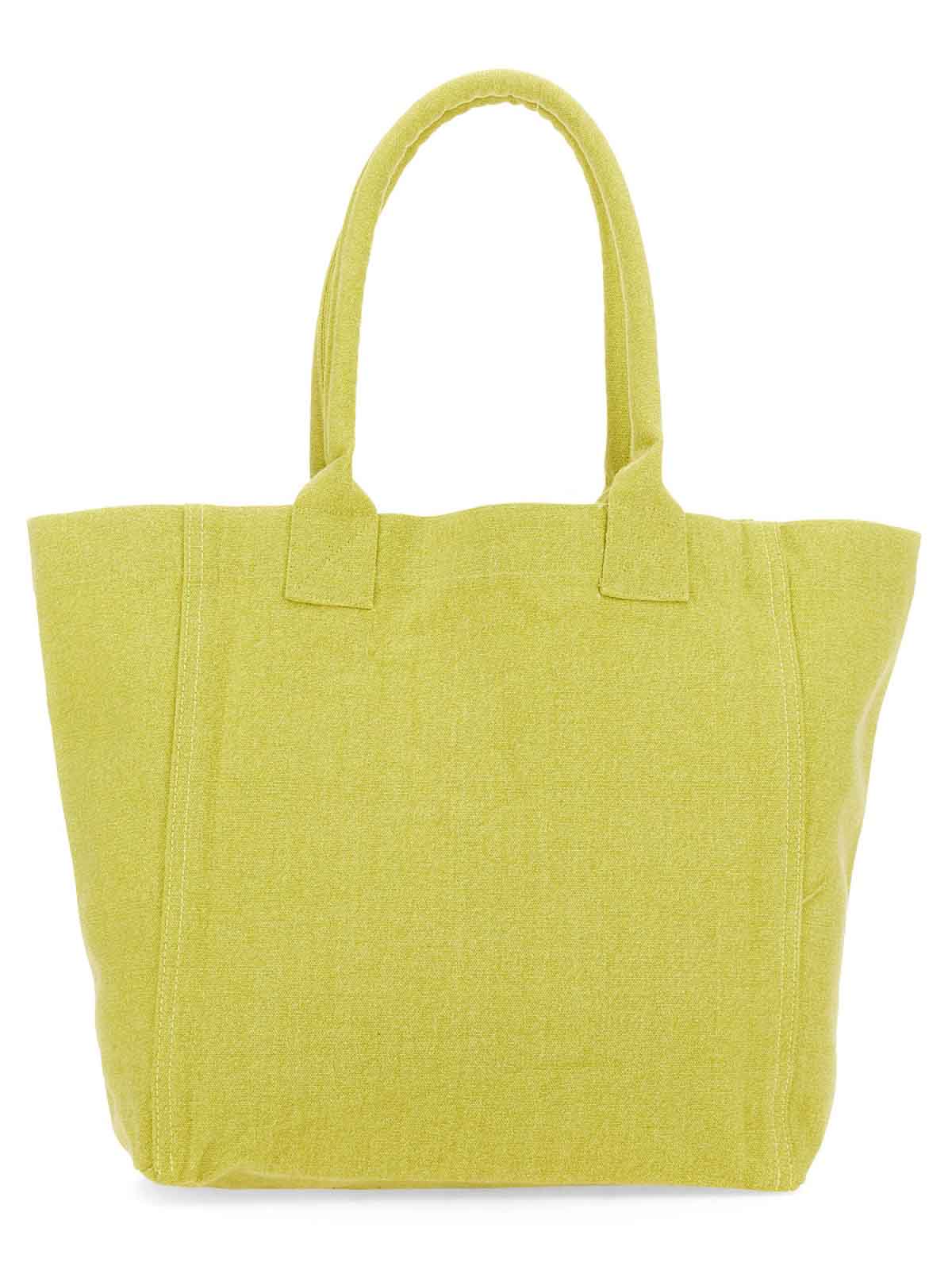 Shop Isabel Marant Yenky Tote Bag Small In Yellow