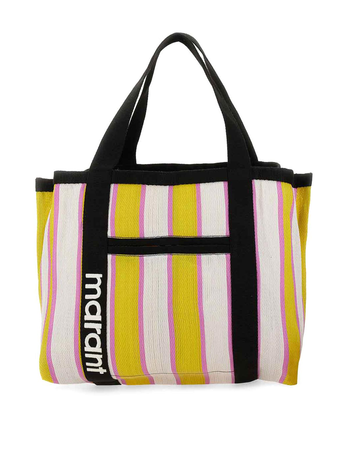 Shop Isabel Marant Darwen Tote Bag In Multicolour