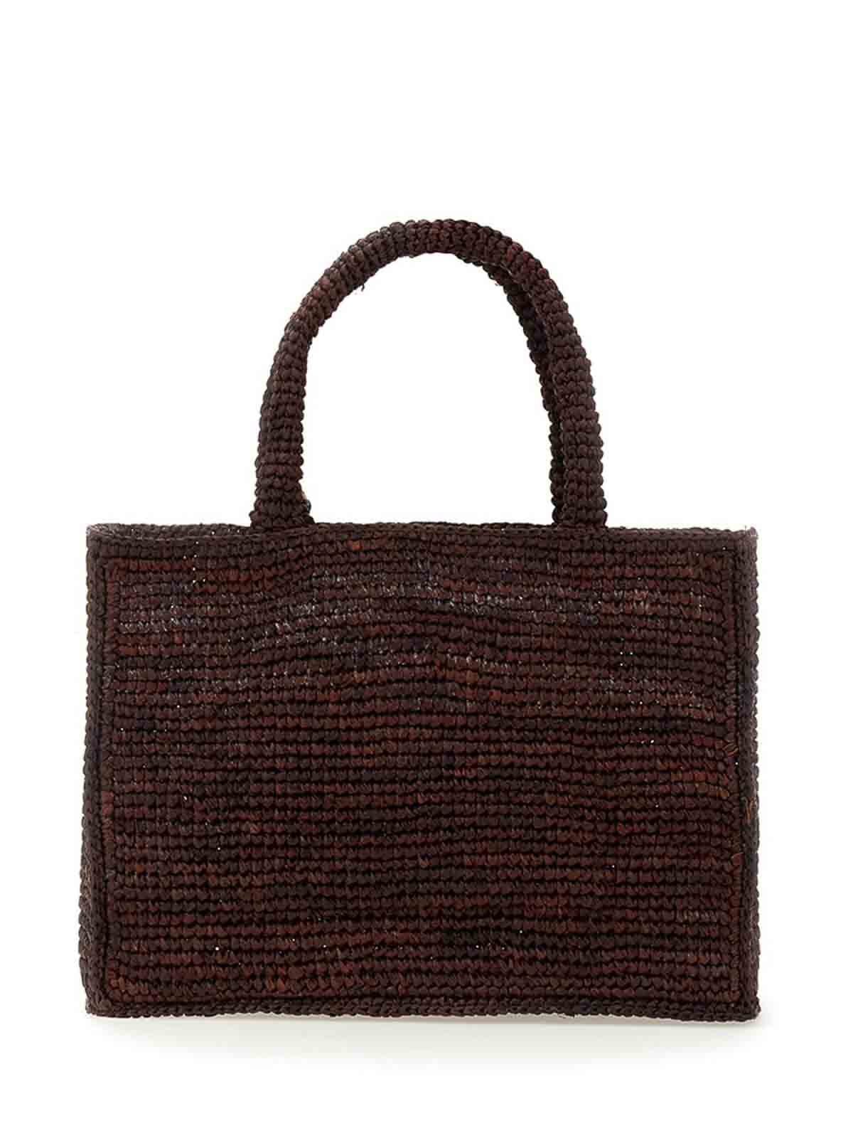 Shop Manebi Bag  Small In Brown