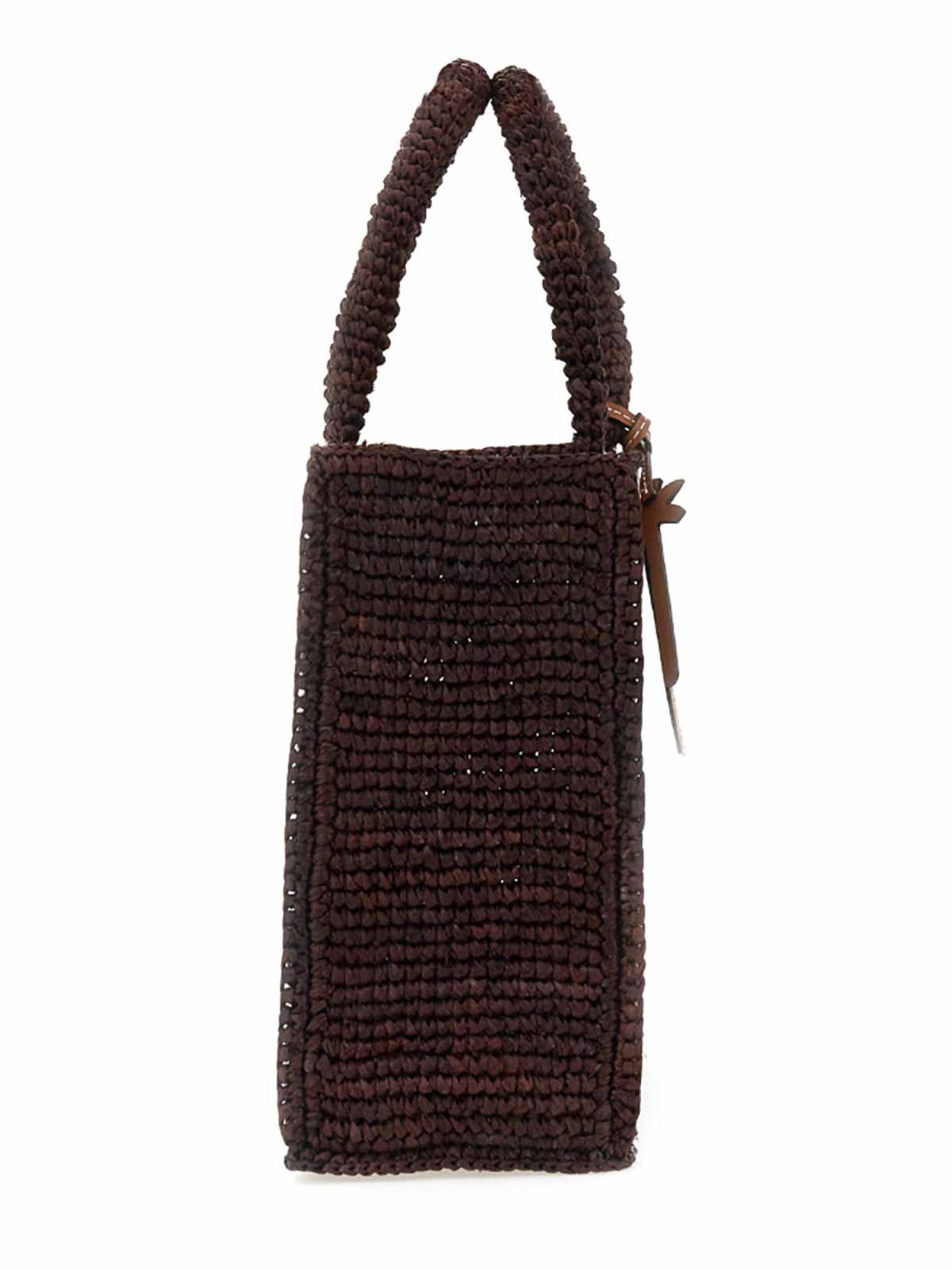 Shop Manebi Bag  Small In Brown