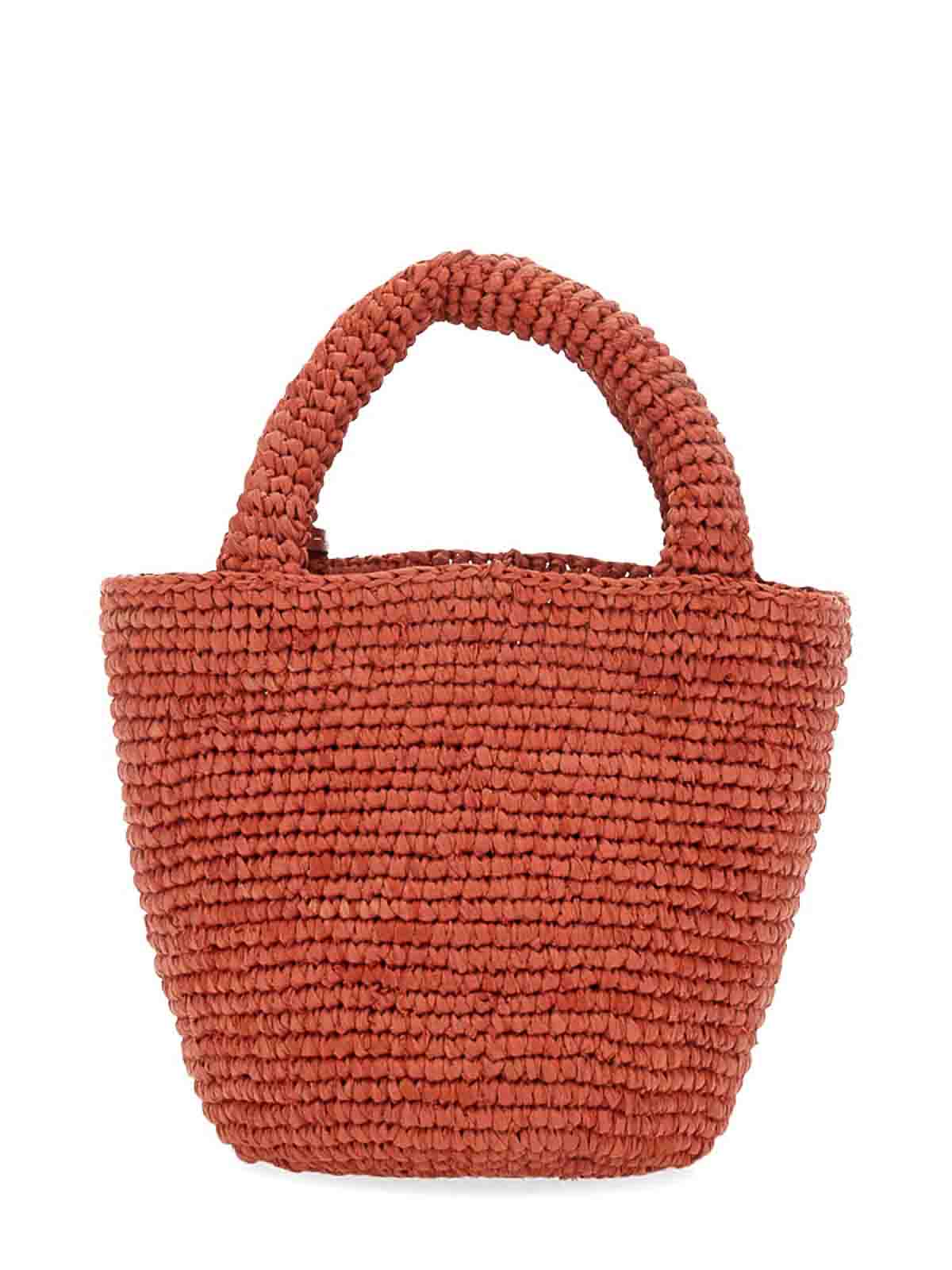 Shop Manebi Mini  Bag In Red
