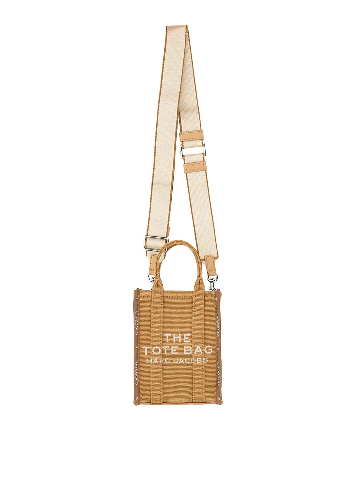 Shop Marc Jacobs The Tote Mini Bag In Beige