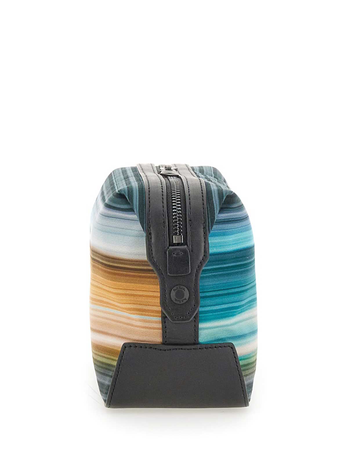 Shop Paul Smith Mini Blur Travel Clutch Bag In Multicolour