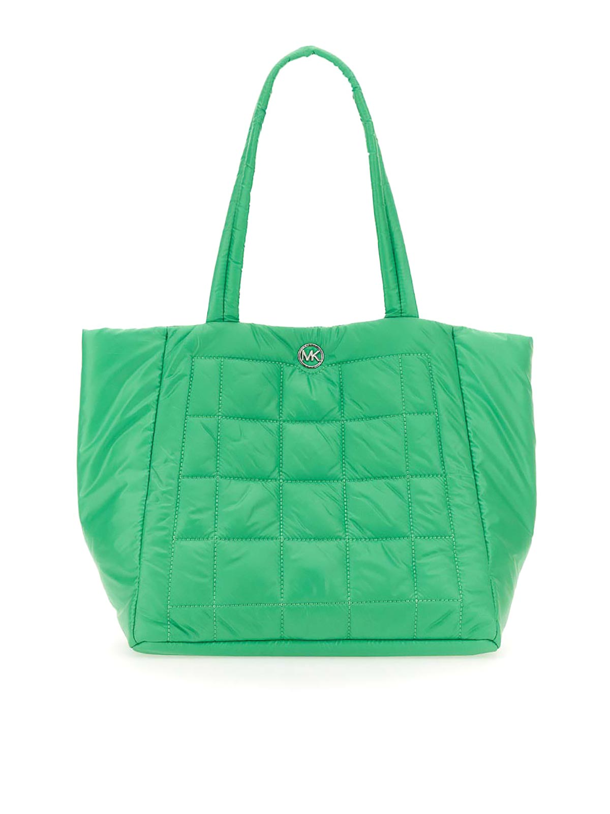 Shop Michael Michael Kors Lilah Bag In Green