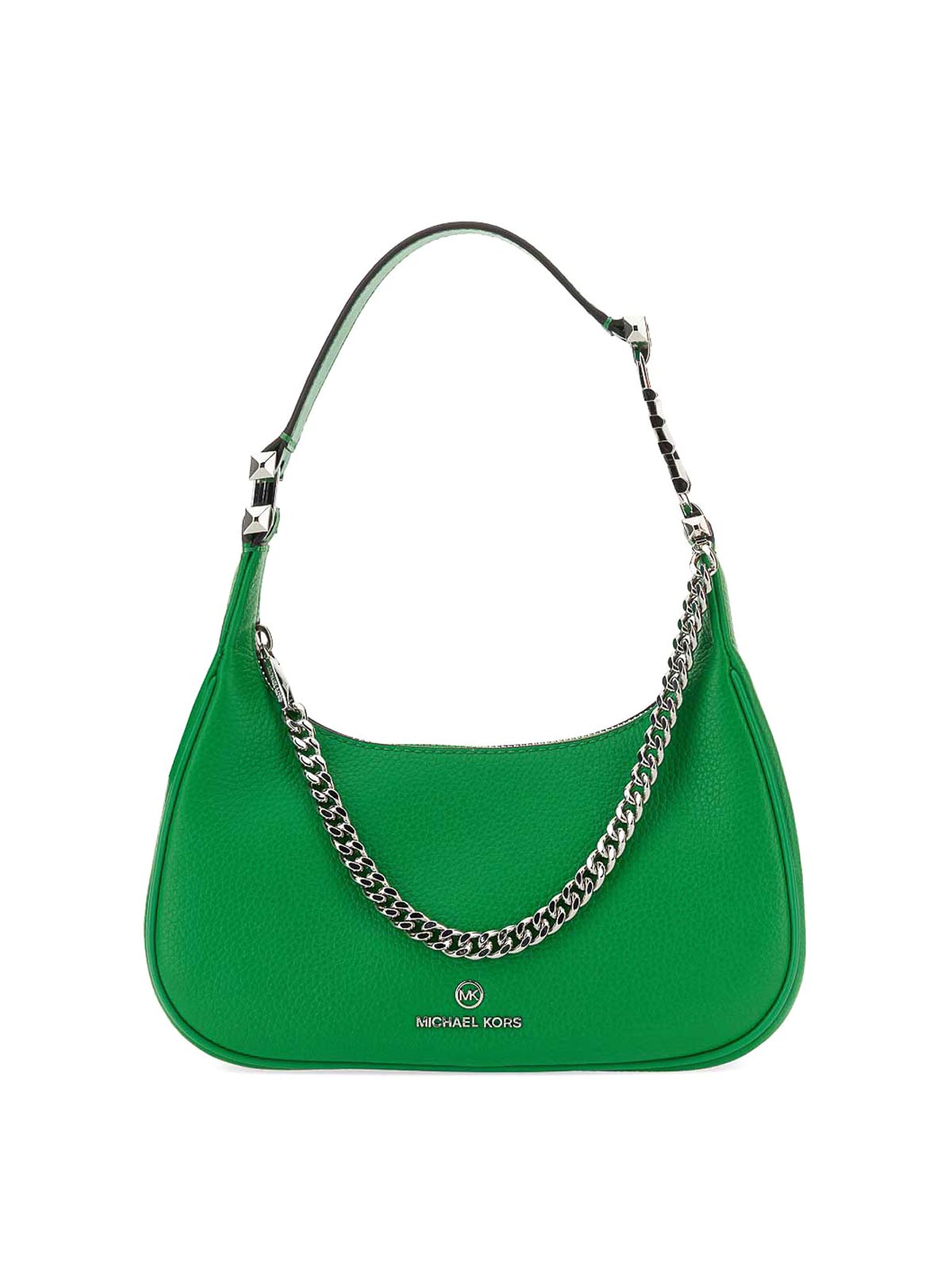 Shop Michael Michael Kors Piper Shoulder Bag In Green