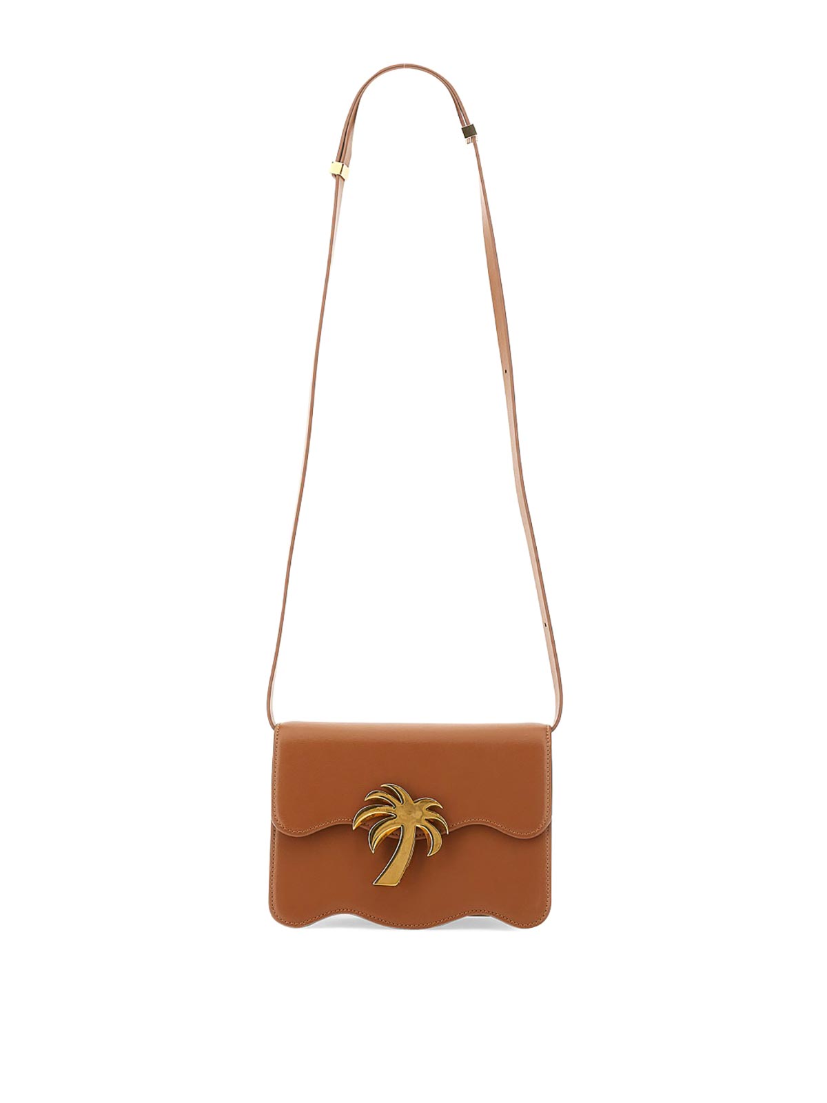 Shop Palm Angels Palm Beach Bag In Brown