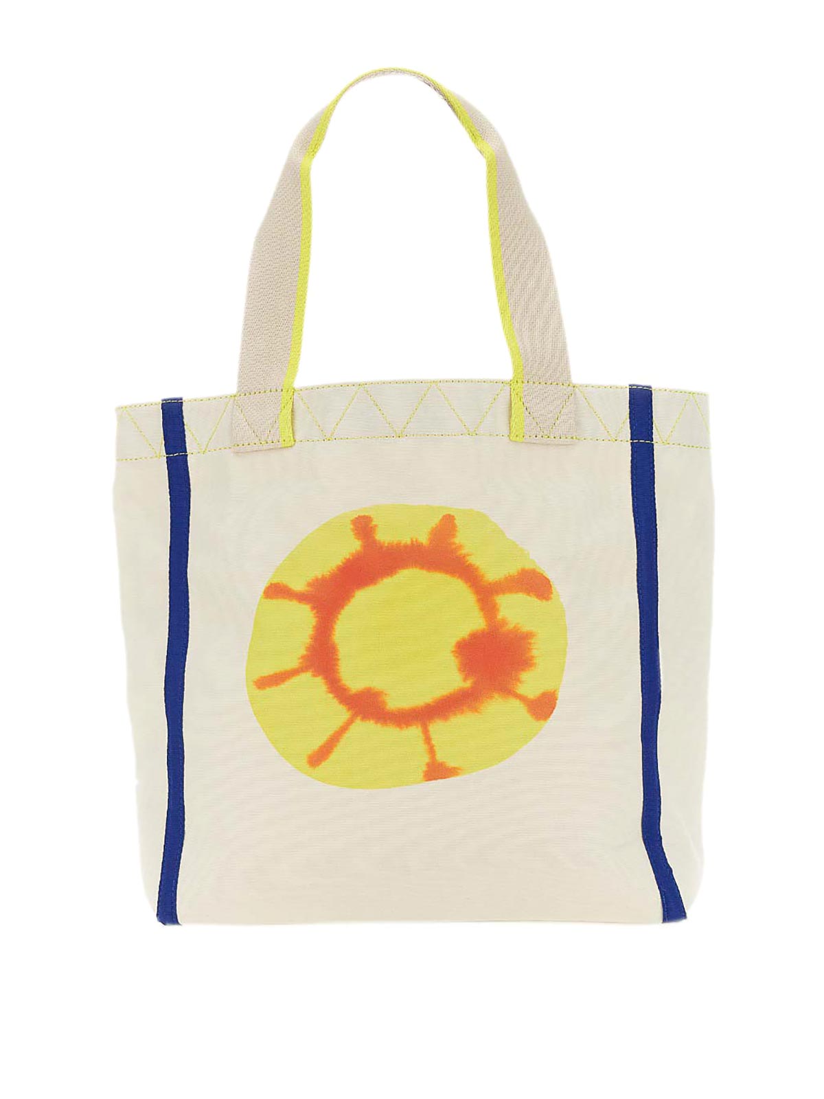Ps By Paul Smith Recycled Fabric Tote Bag In White