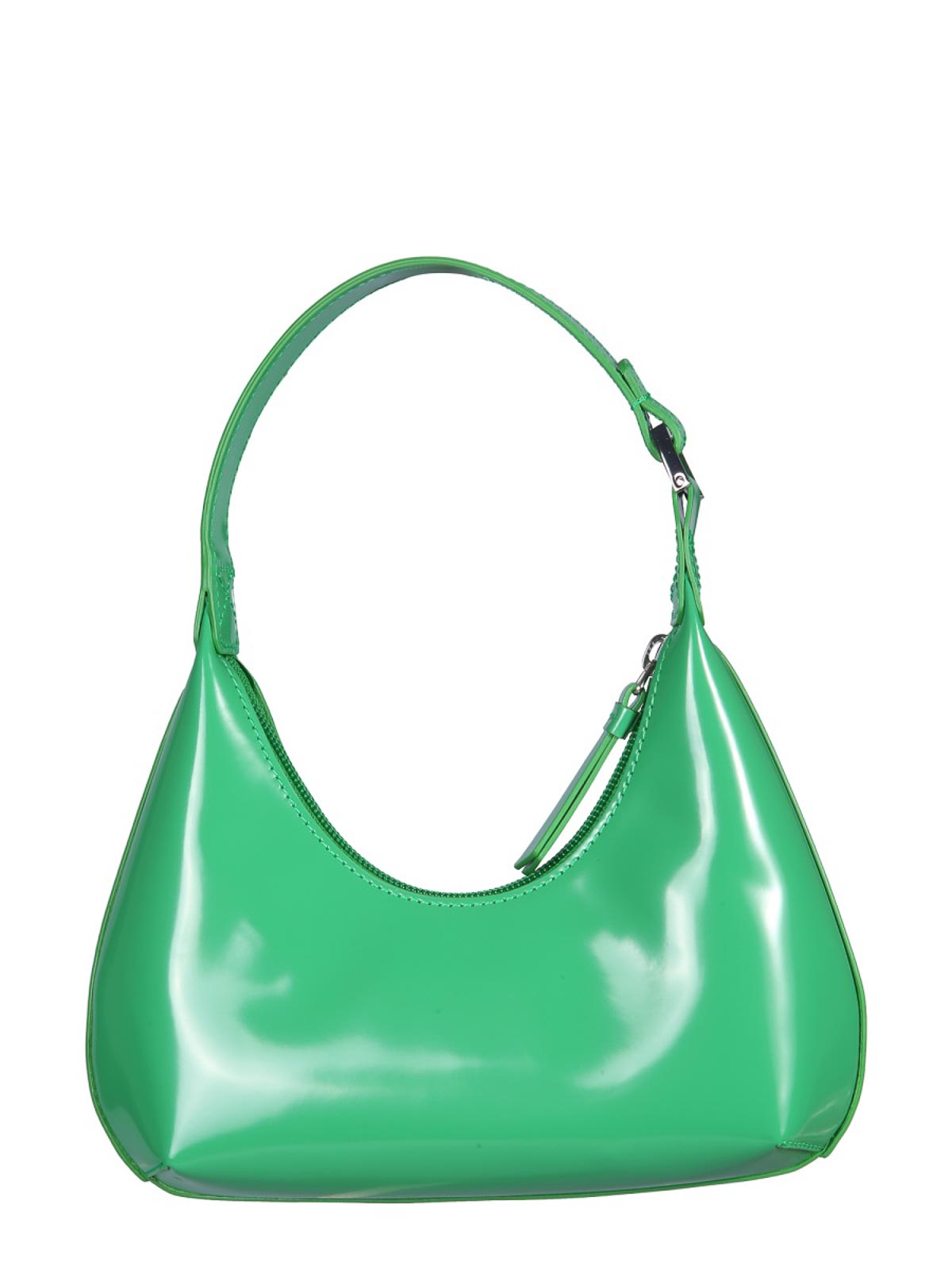 Shop By Far Mini  Shoulder Bag In Green