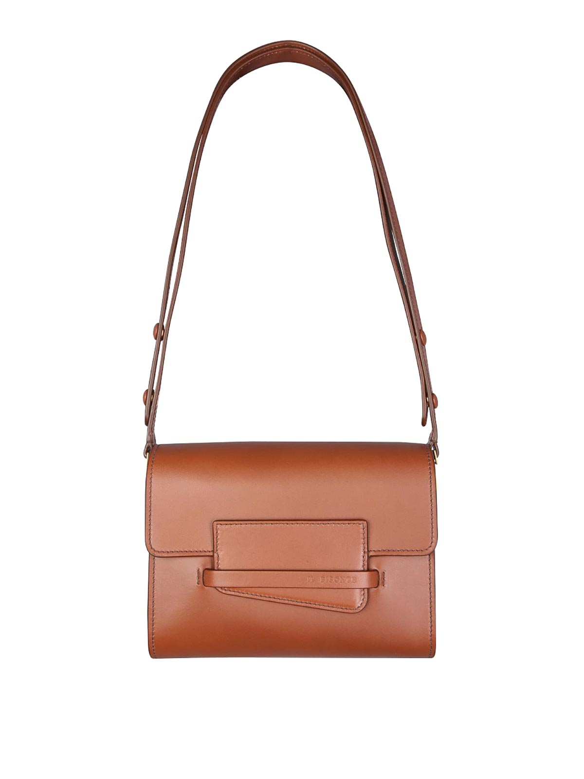 Shop Il Bisonte Mini Belledonne Shoulder Bag In Brown