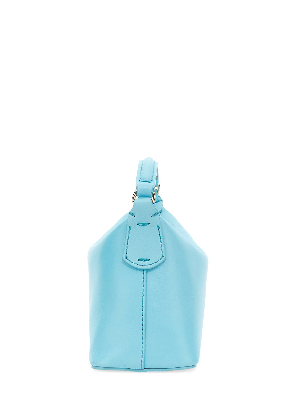 Shop Leonie Hanne Hobo Shoulder Strap Bag In Light Blue