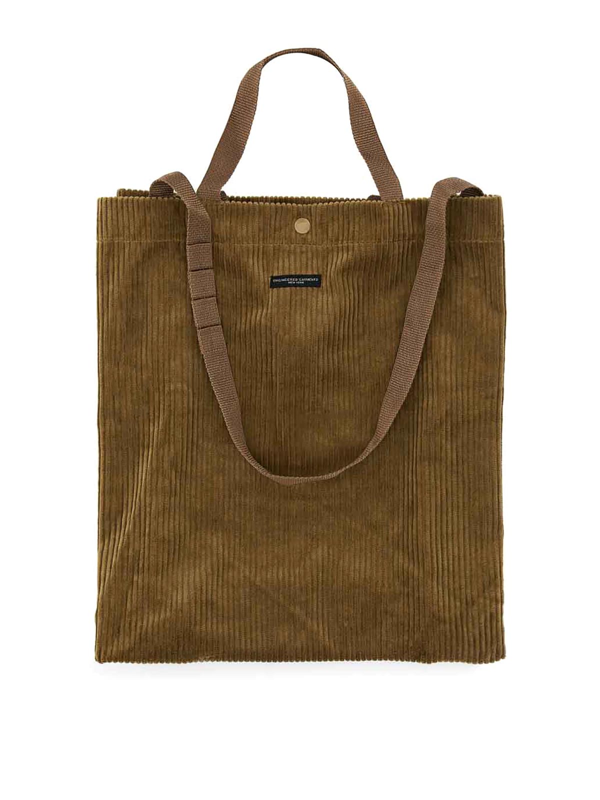 Shop Engineered Garments Brown Tote Bag