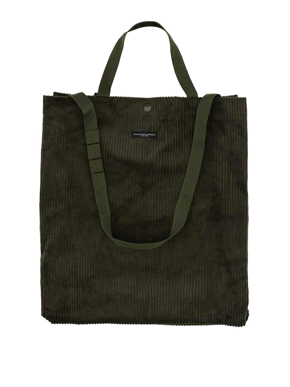 Shop Engineered Garments Green Tote Bag