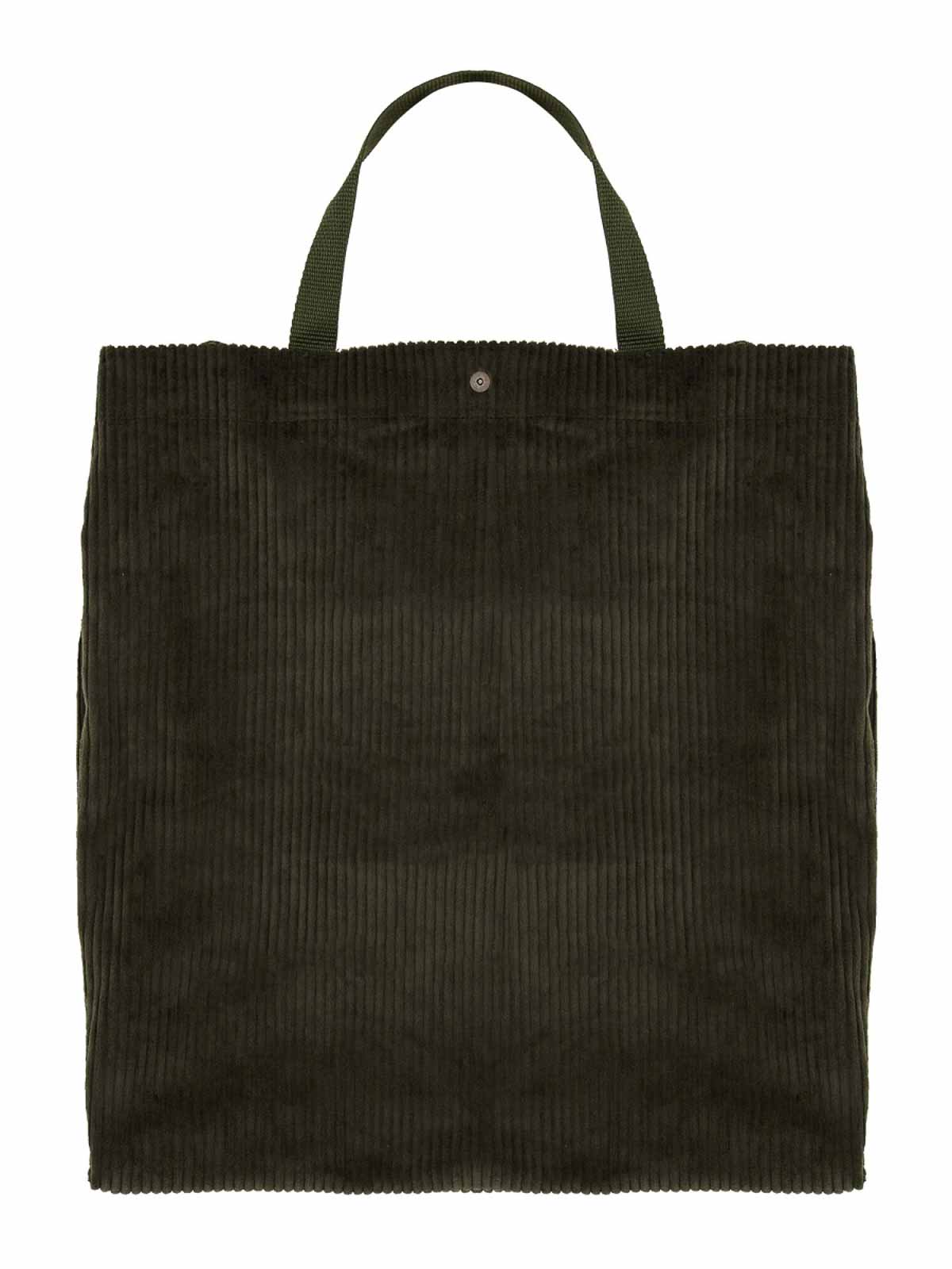 Shop Engineered Garments Green Tote Bag
