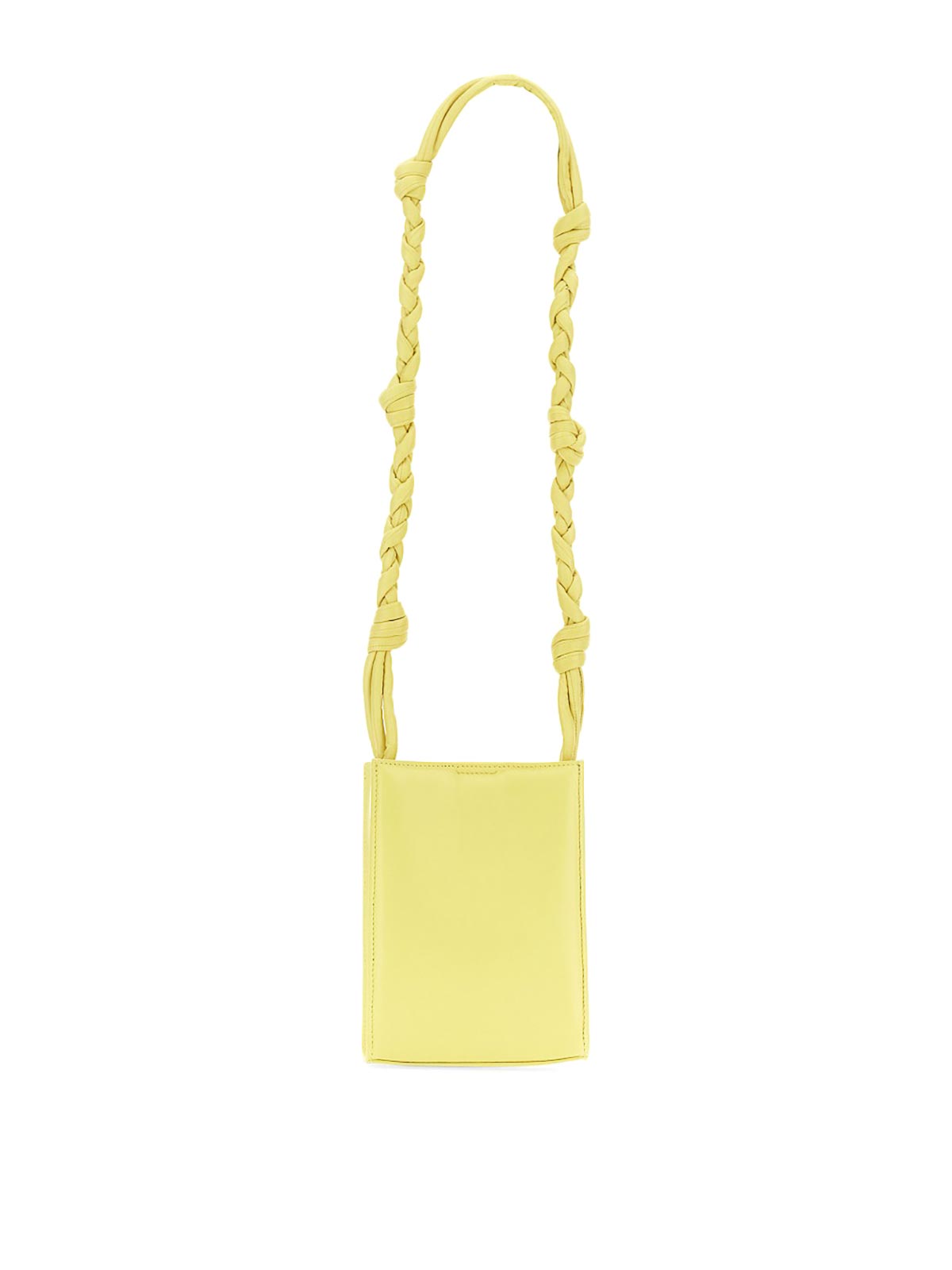 Shop Jil Sander Small Padded Tangle Bag In Yellow
