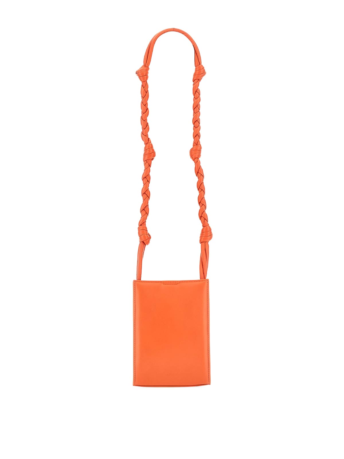 Shop Jil Sander Small Padded Tangle Bag In Orange