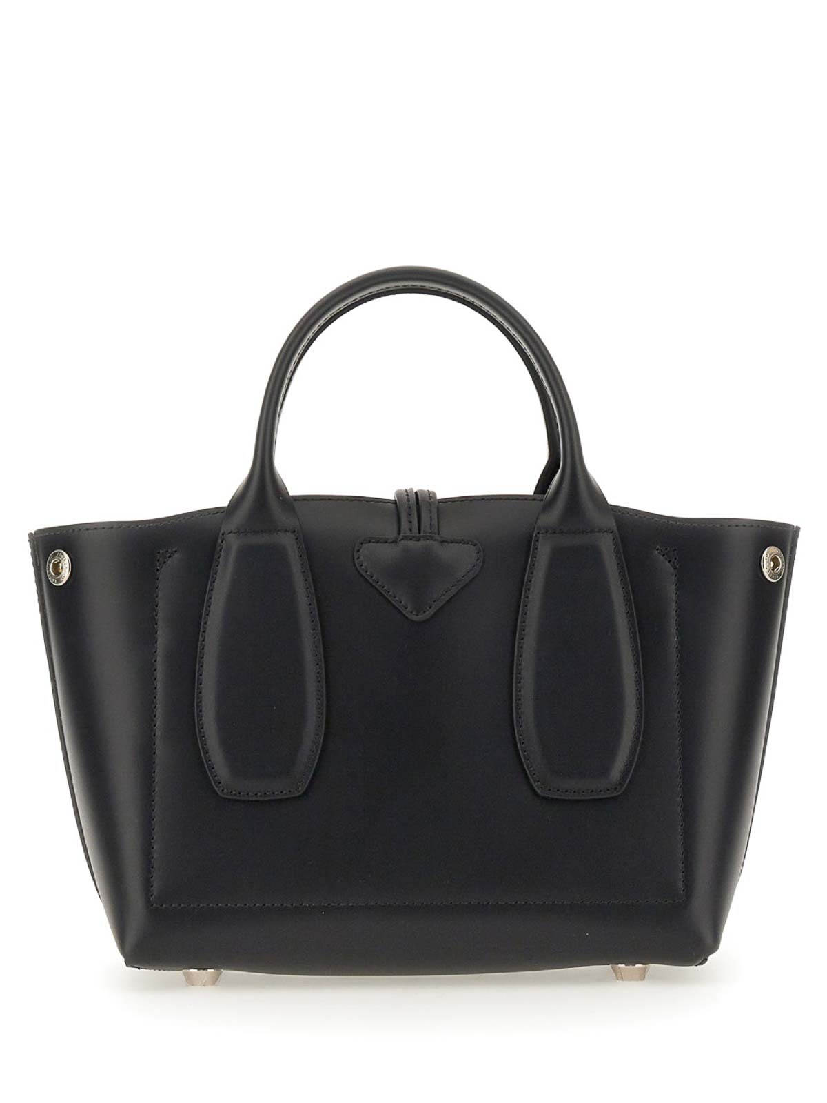 Shop Longchamp Roseau Bag In Black