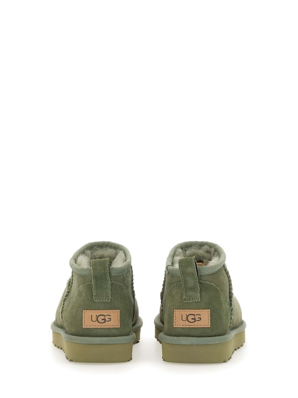 Shop Ugg Classic Ultra Mini Boots In Green